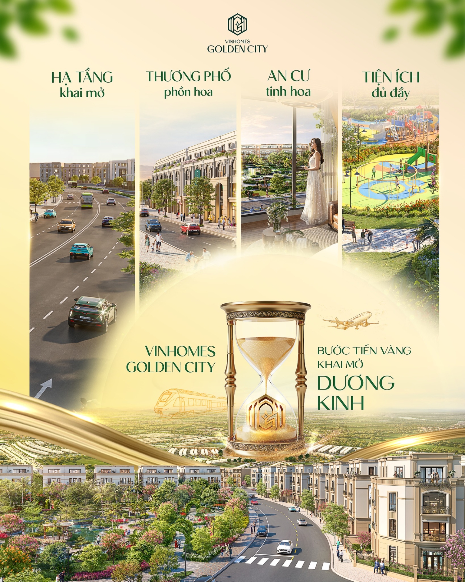 Vinhomes Golden City - Bước tiến vàng khai mở Dương Kinh
