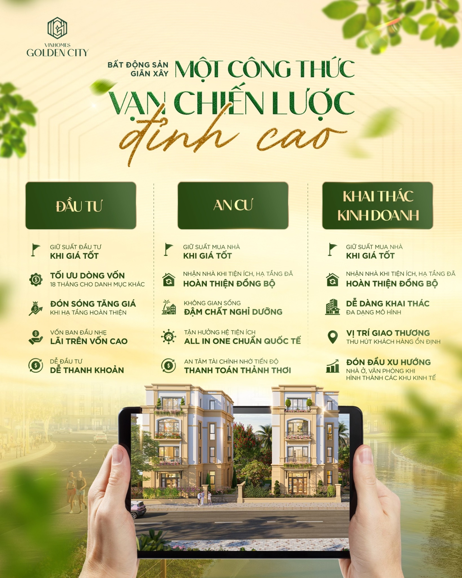 Bất động sản giãn xây - Một công thức, vạn chiến lược đỉnh cao