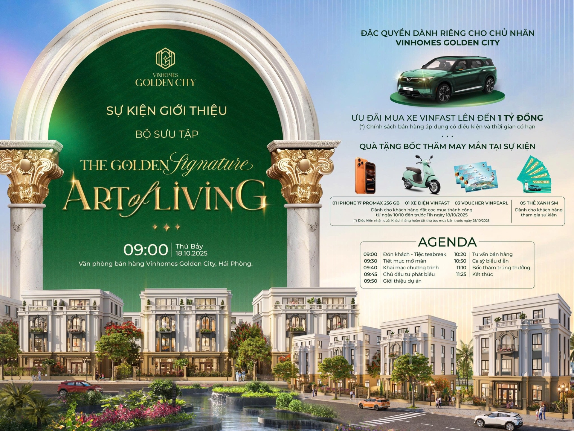 Sẵn sàng bùng nổ cùng Sự kiện The Golden Signature - Art of Living