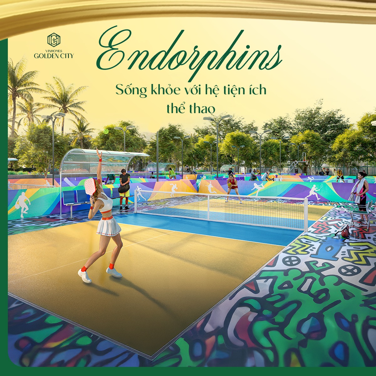 Tái tạo hormone Hạnh Phúc - Sống cân bằng mỗi ngày tại Vinhomes Golden City