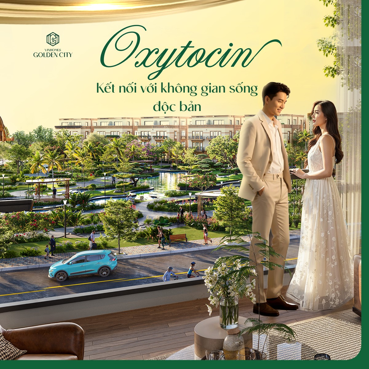 Tái tạo hormone Hạnh Phúc - Sống cân bằng mỗi ngày tại Vinhomes Golden City