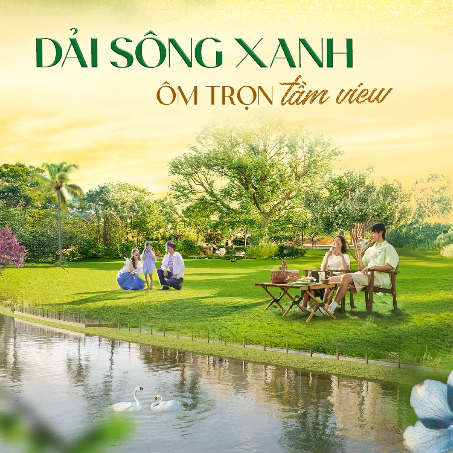 Biệt thự đơn lập Thiên Hà - Tuyệt tác nghỉ dưỡng xanh