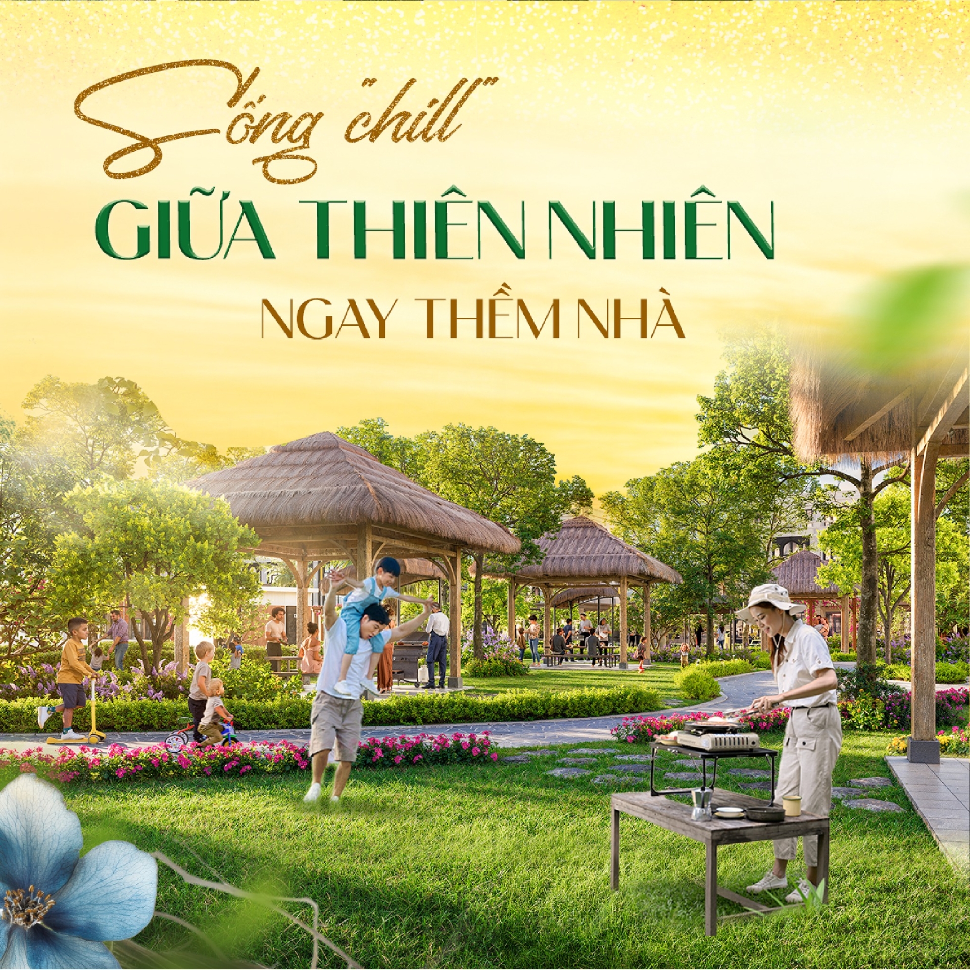 Biệt thự đơn lập Thiên Hà - Tuyệt tác nghỉ dưỡng xanh