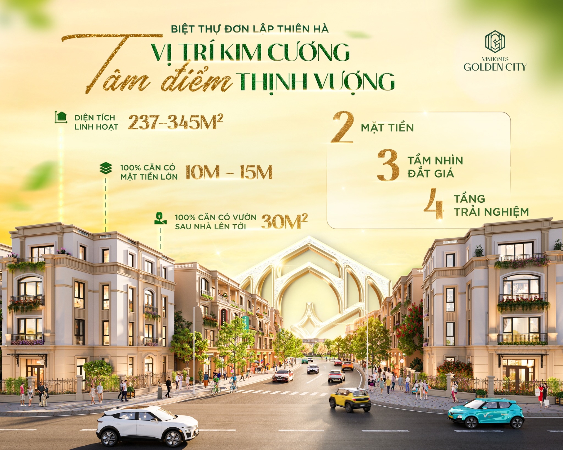 Biệt thự Đơn lập Thiên Hà: Vị trí Kim Cương - Tâm điểm Thịnh Vượng
