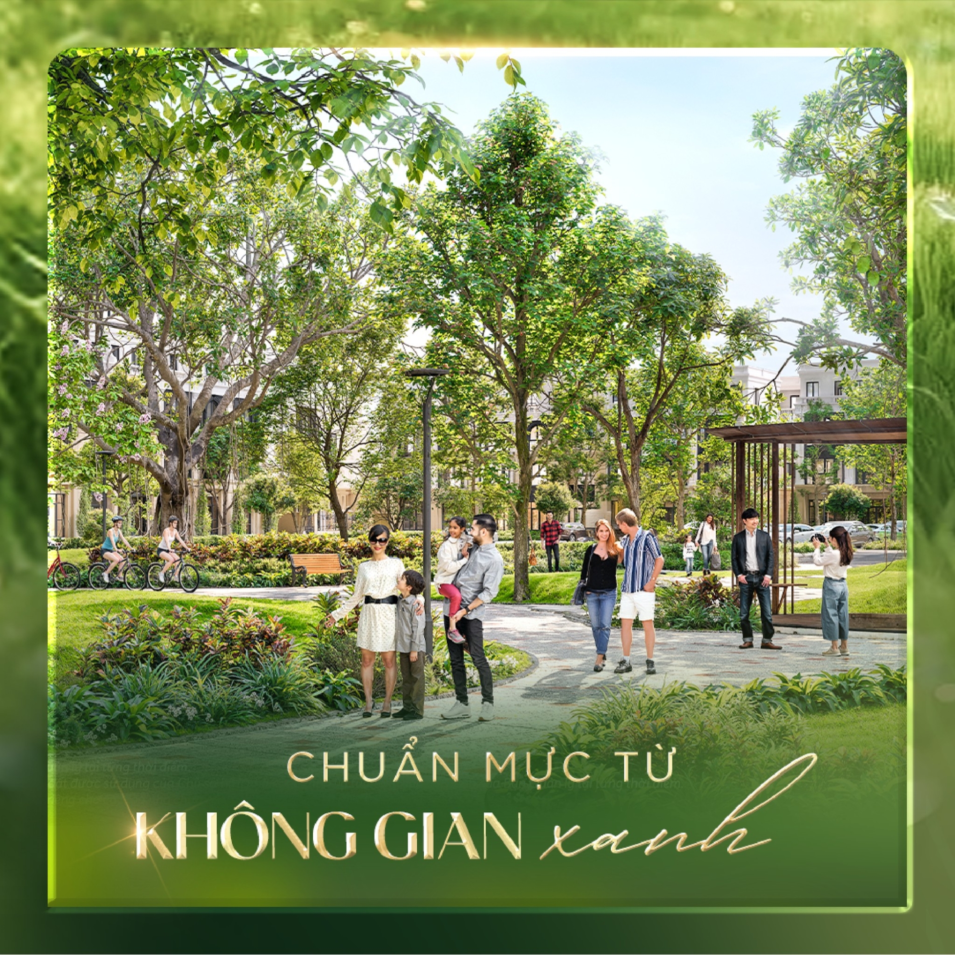 Nếu chất lượng sống là thước đo, Vinhomes Golden City chính là chuẩn mực