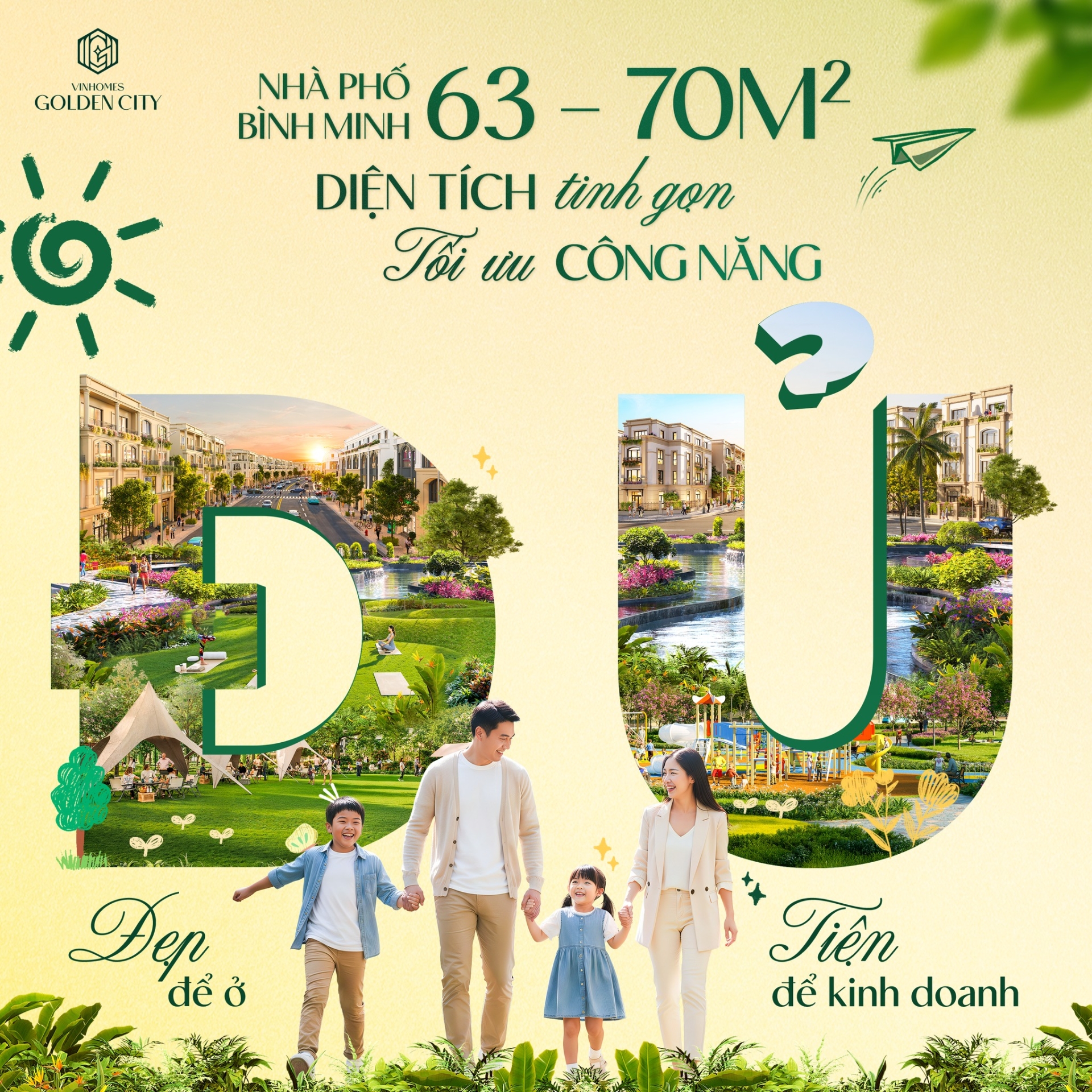 [Bất Động Sản 68 - batdongsan68.vn] Vinhomes Golden City - Vinhomes Dương Kinh: Tại Bình Minh, mỗi căn nhà là sự kết hợp giữa không gian sống hiện đại và giá trị đầu tư bền vững ngay giữa trung tâm phát triển mới của Hải Phòng. Đừng bỏ lỡ cơ hội sở hữu một tổ ấm lý tưởng và khai thác tiềm năng kinh doanh giữa lòng Vinhomes Golden City - khám phá ngay hôm nay!