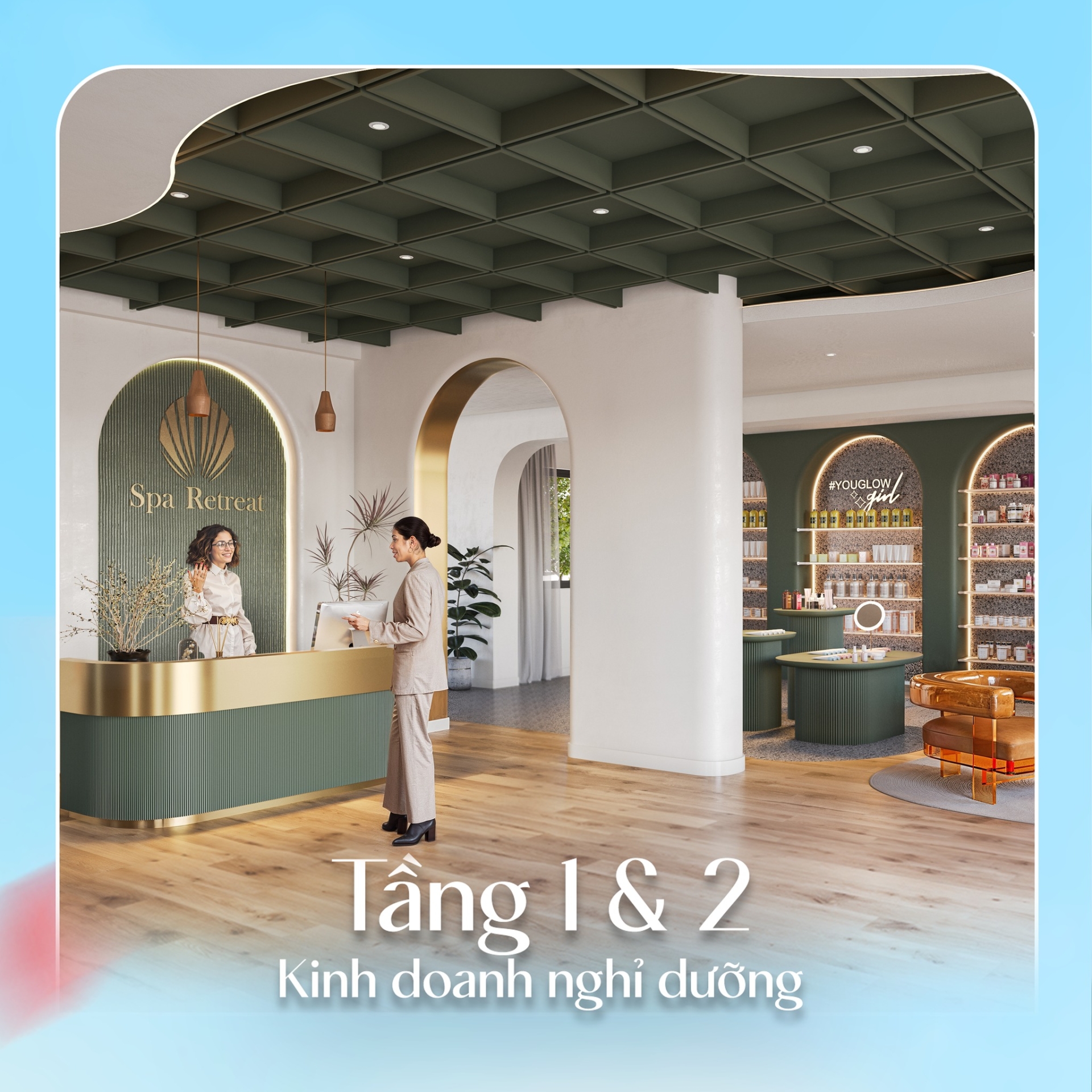 The Golden Retreat - Khai thác giá trị sống xanh