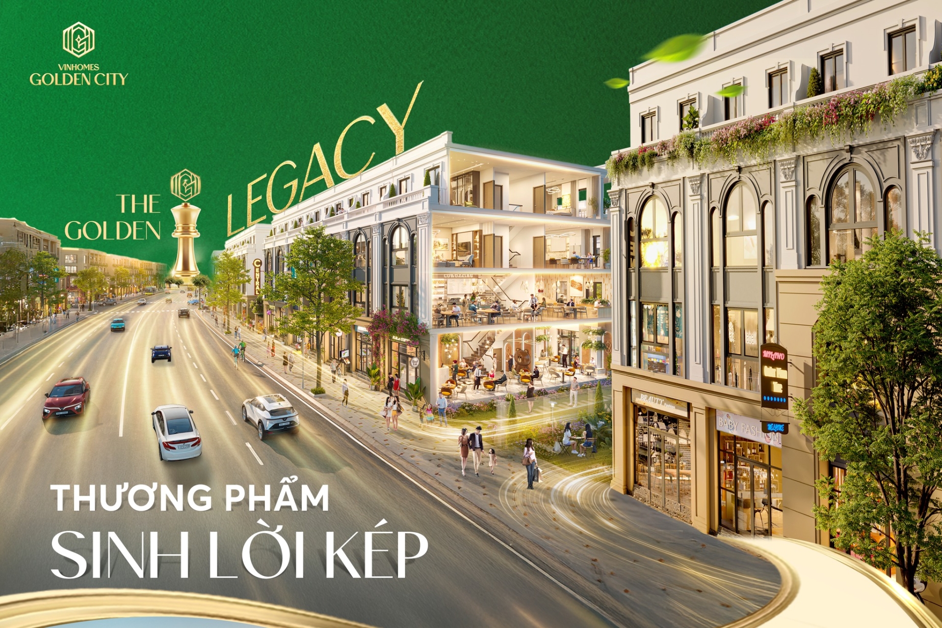 Thương phẩm sinh lời kép - The Golden Legacy