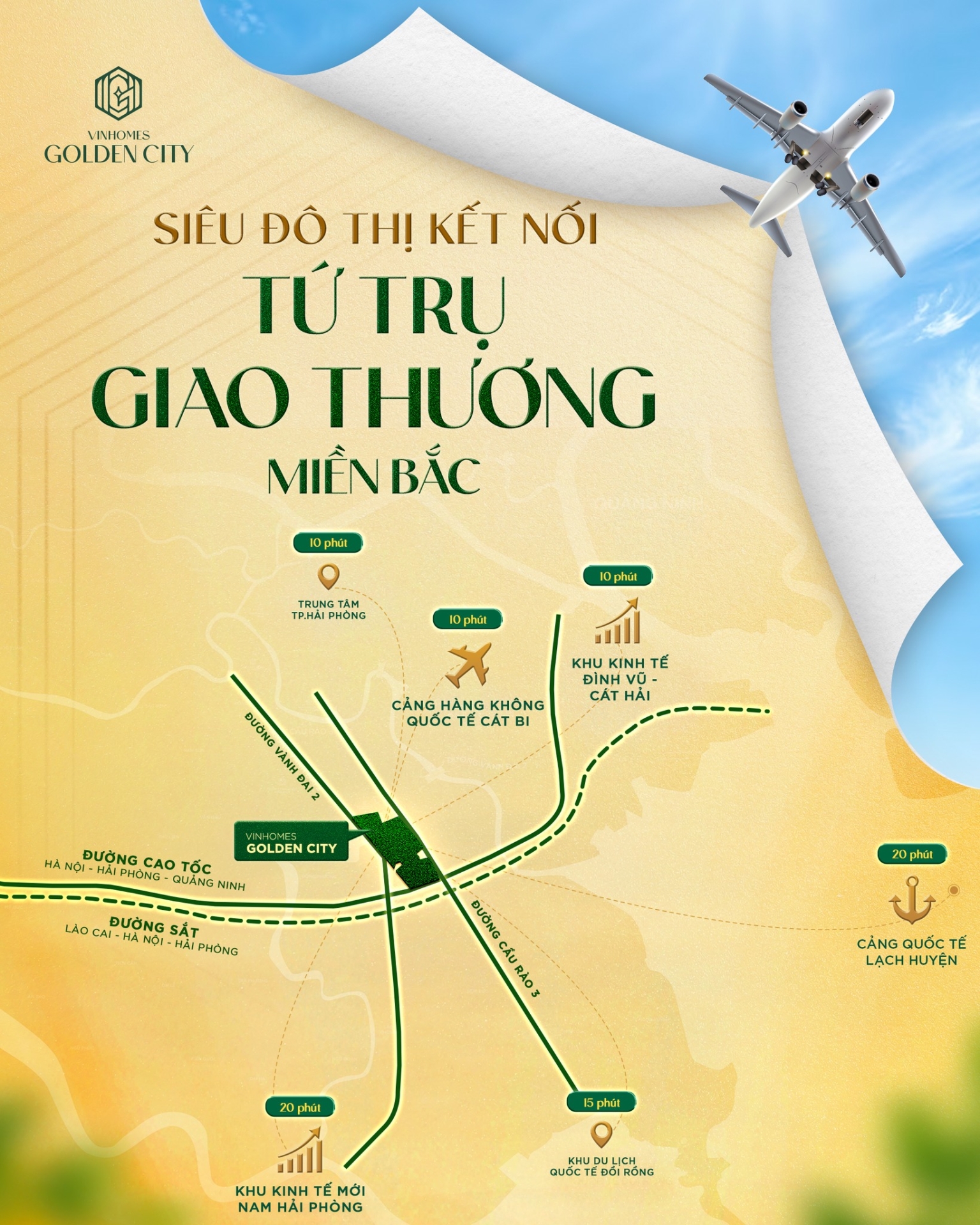 Vinhomes Golden City - Siêu đô thị kết nối 