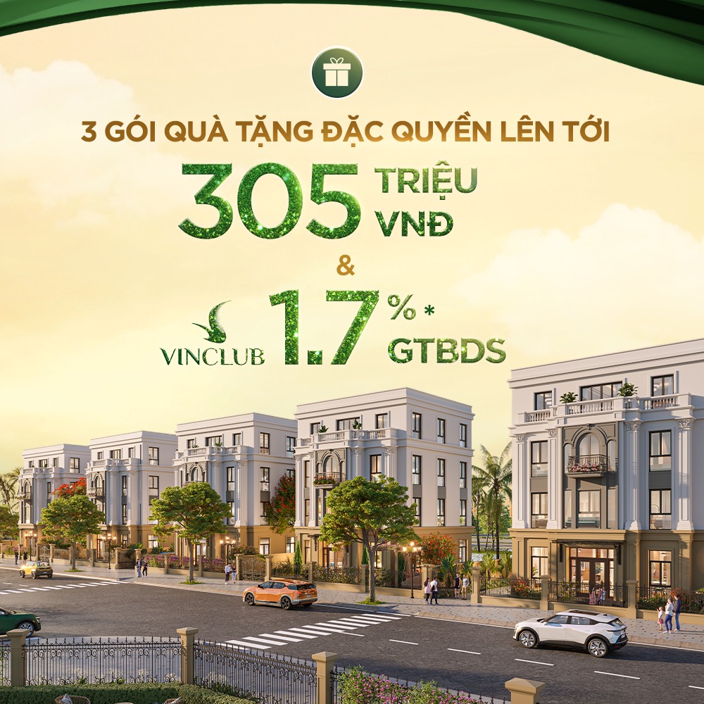 Chính sách bán hàng hấp dẫn chỉ có tại Vinhomes Golden City