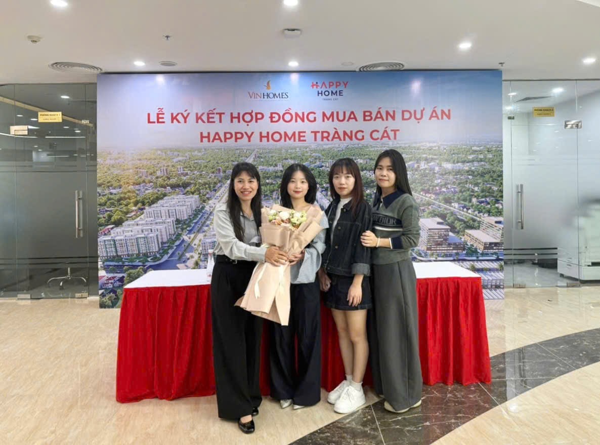 Happy Home Tràng Cát chào đón 192 khách hàng đầu tiên ký hợp đồng mua bán