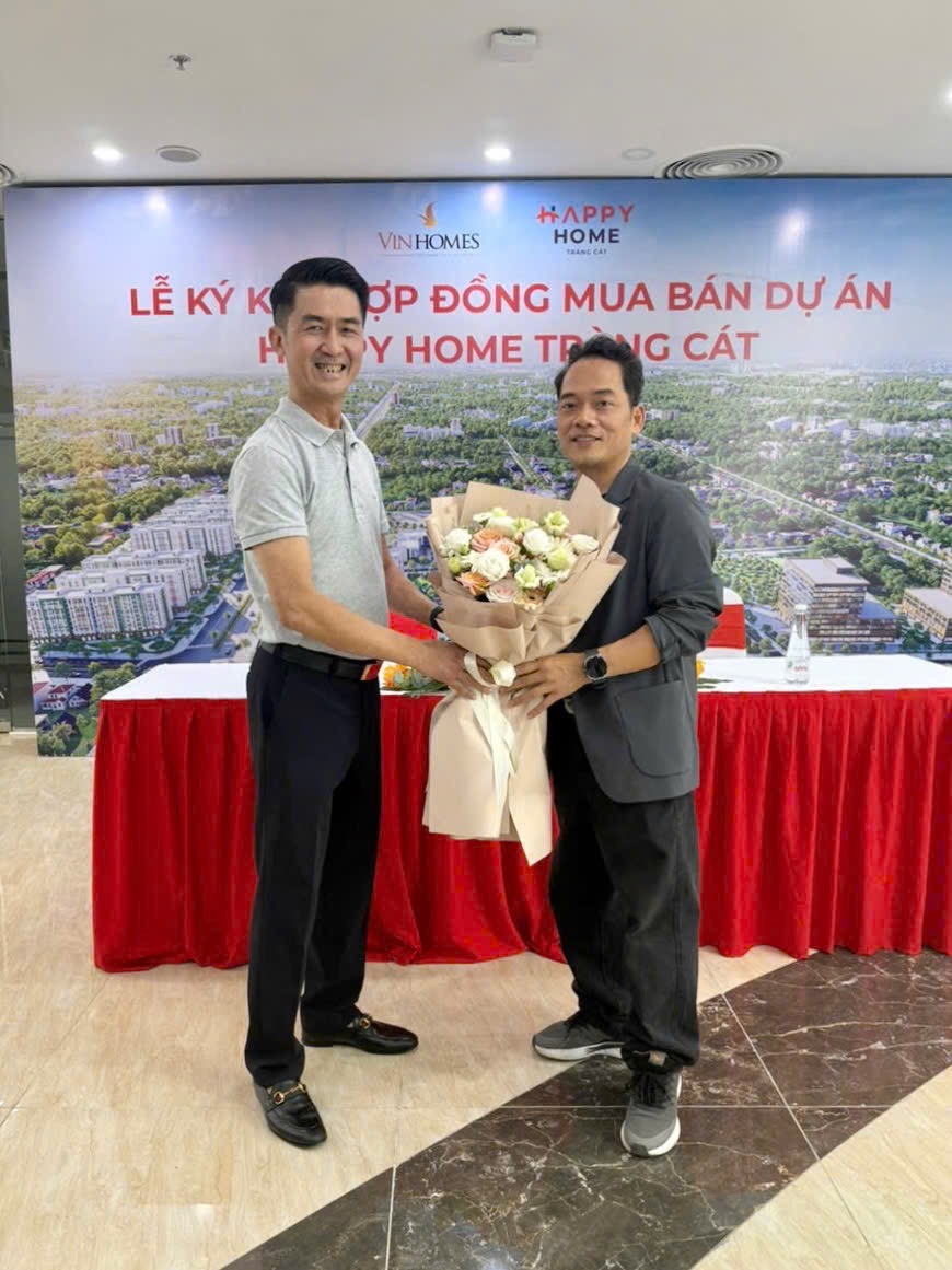 Happy Home Tràng Cát chào đón 192 khách hàng đầu tiên ký hợp đồng mua bán