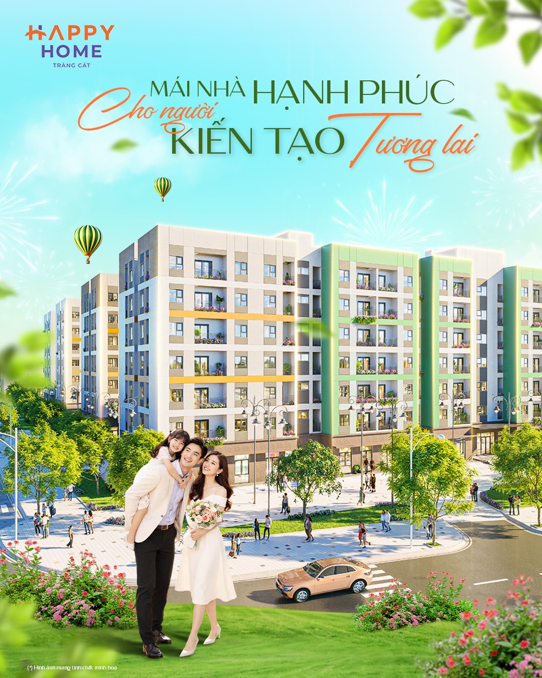 Mái nhà Hạnh Phúc cho người kiến tạo tương lai