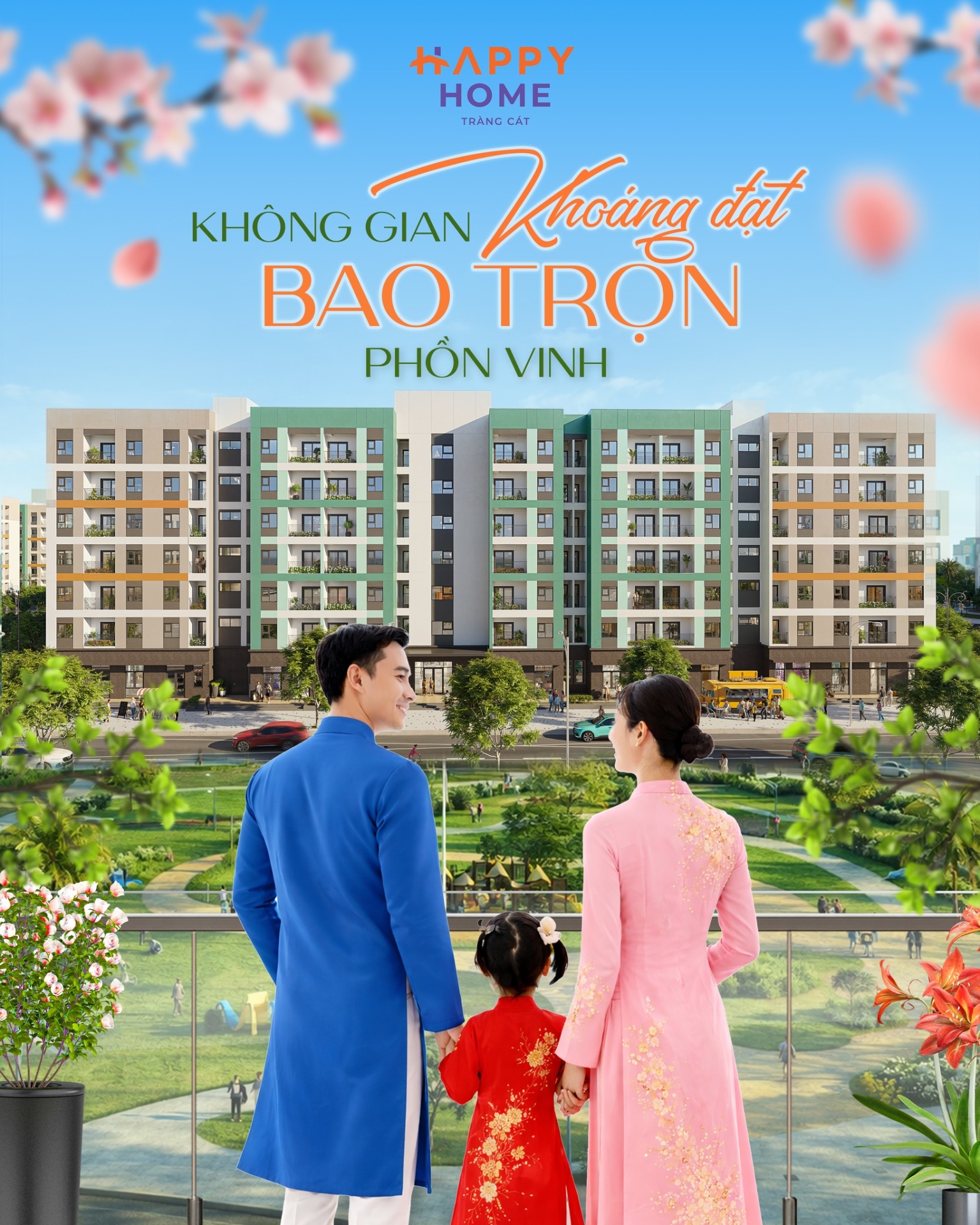 Không gian khoáng đạt - Bao trọn phồn vinh
