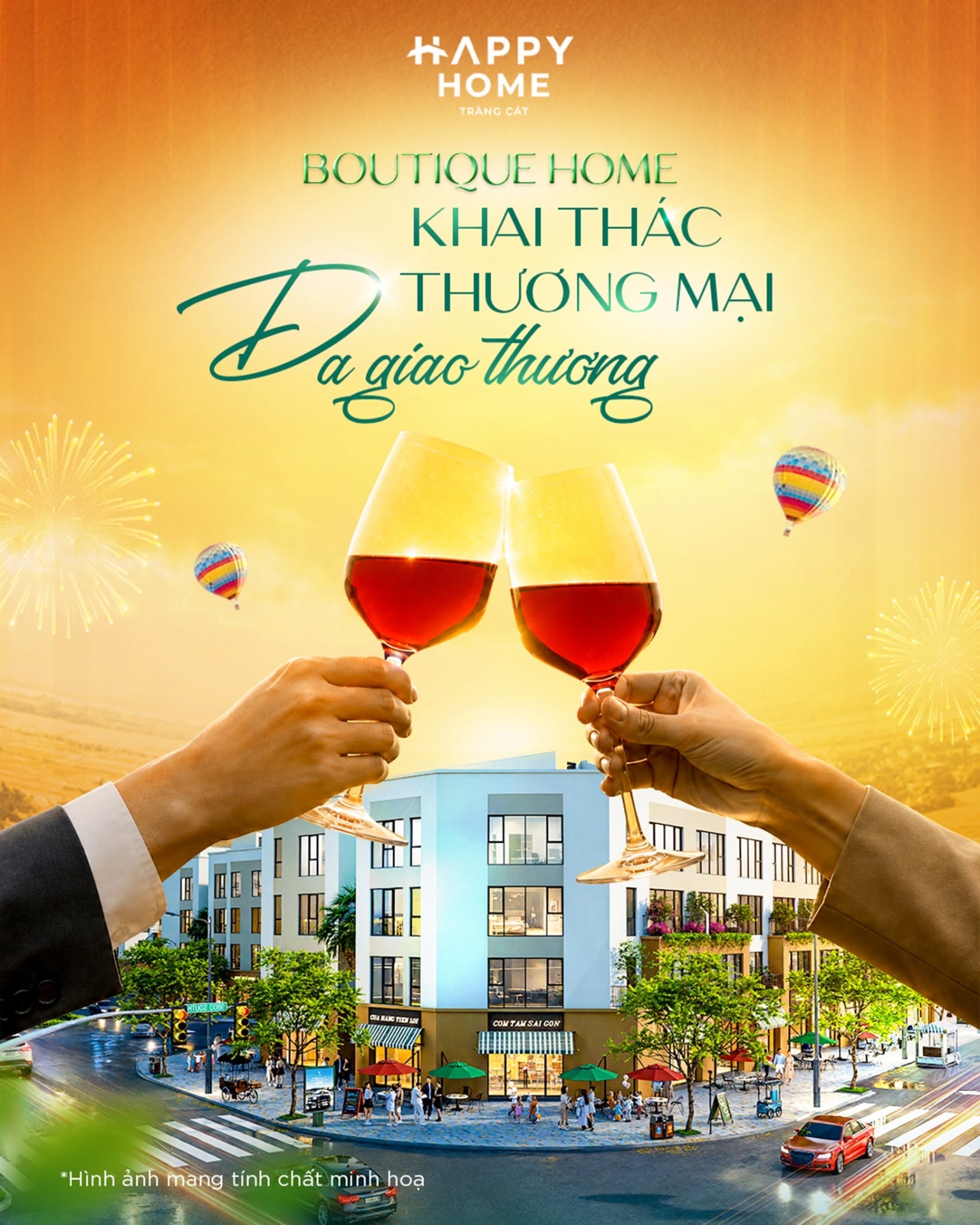[Bất Động Sản 68 - batdongsan68.vn] Happy Home Tr&agrave;ng C&aacute;t - Hải Ph&ograve;ng: Sự bứt ph&aacute; mạnh mẽ của d&ograve;ng vốn FDI tại c&aacute;c khu c&ocirc;ng nghiệp trọng điểm ph&iacute;a Nam Hải Ph&ograve;ng đang k&eacute;o theo l&agrave;n s&oacute;ng dịch chuyển của h&agrave;ng vạn chuy&ecirc;n gia, nh&acirc;n sự cao cấp nước ngo&agrave;i về đ&acirc;y l&agrave;m việc. Boutique Home ch&iacute;nh l&agrave; tọa độ l&yacute; tưởng để khai th&aacute;c d&ograve;ng kh&aacute;ch quốc tế cao cấp n&agrave;y. Boutique Home Tr&agrave;ng C&aacute;t &ndash; Lựa chọn sở hữu th&ocirc;ng th&aacute;i, đ&oacute;n đầu bức tranh tăng trưởng kinh tế to&agrave;n cầu của th&agrave;nh phố Cảng.