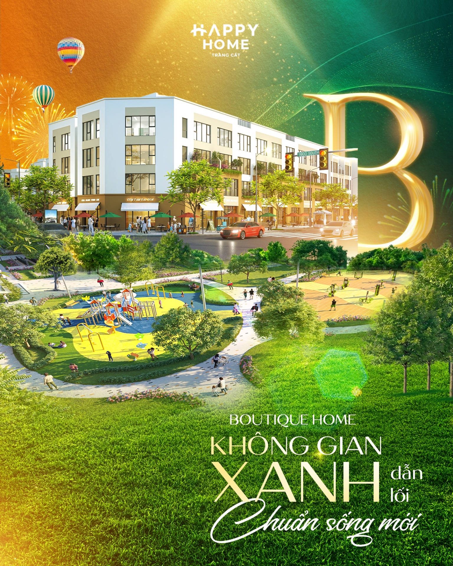 Nâng tầm chuẩn sống xanh tại Boutique Home Tràng Cát