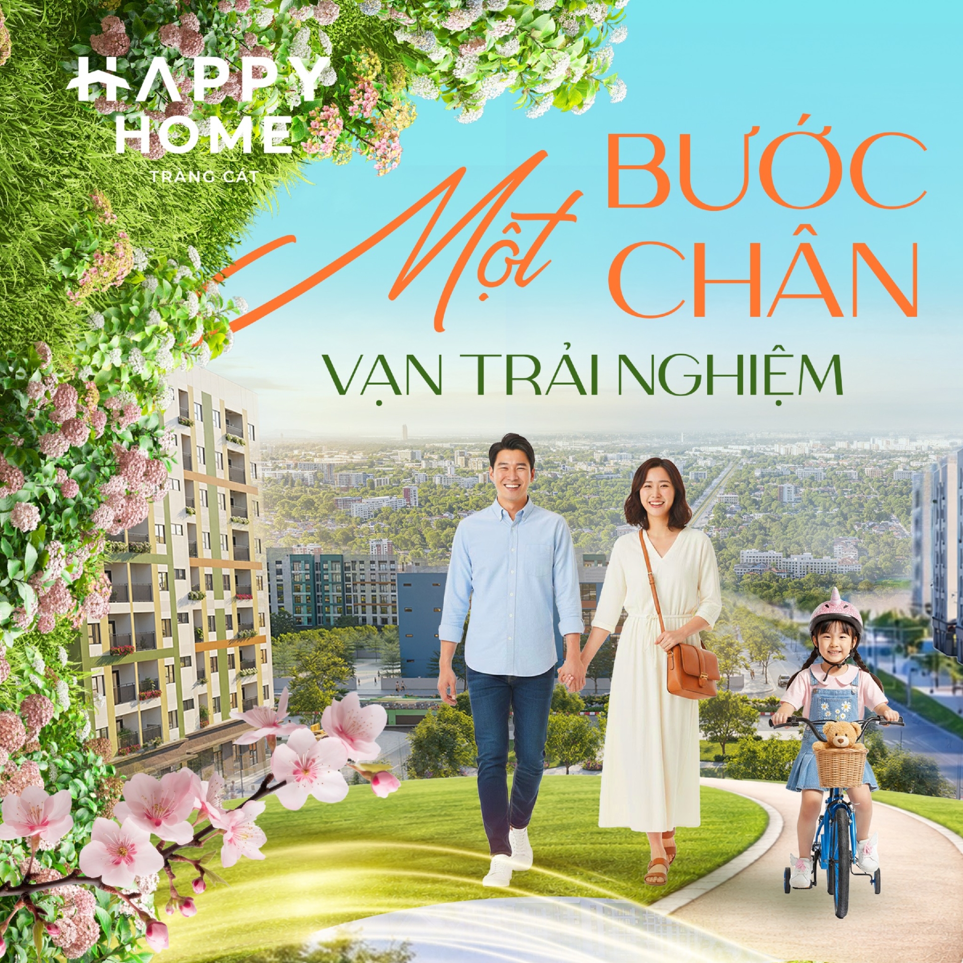 59 đặc quyền sống tại Happy Home Tràng Cát