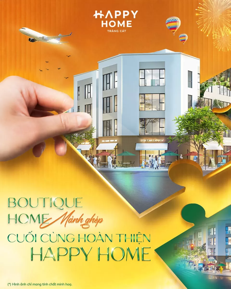 Boutique Home - Mảnh ghép cuối cùng hoàn thiện tại Happy Home