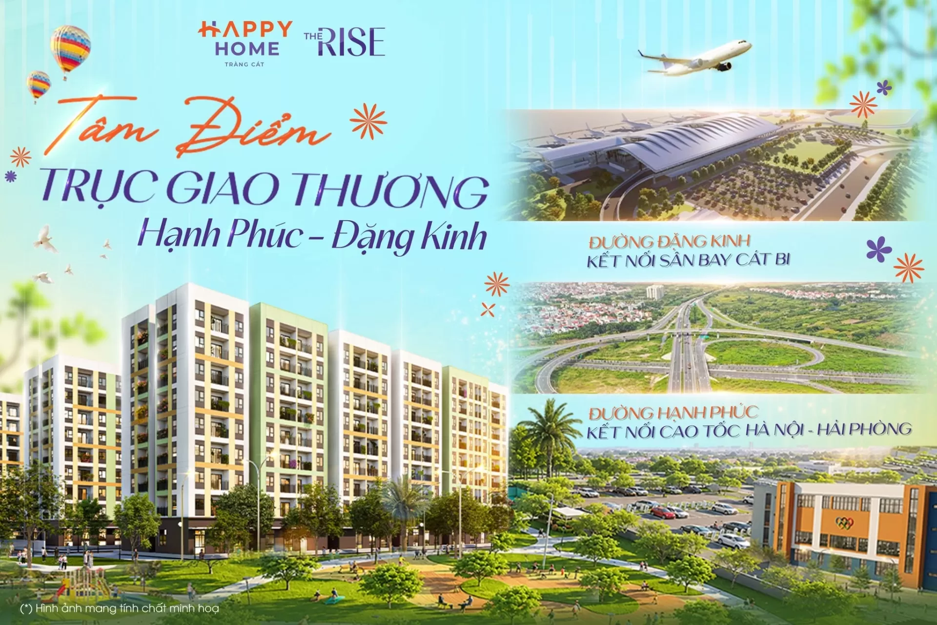 The Rise - Tâm điểm của trục giao thương Hạnh Phúc và Đặng Kinh