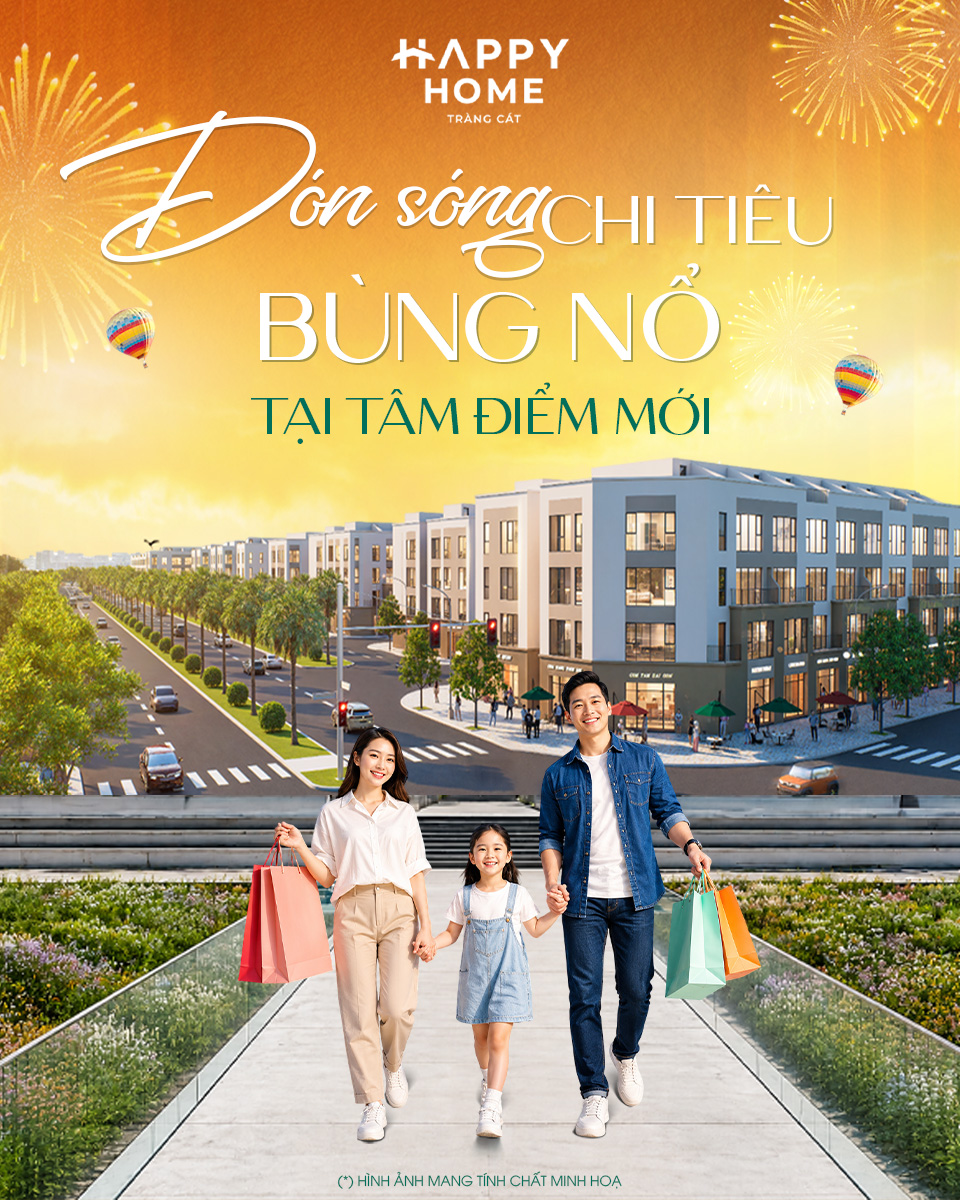 Đón sóng chi tiêu bùng nổ tại tâm điểm mới