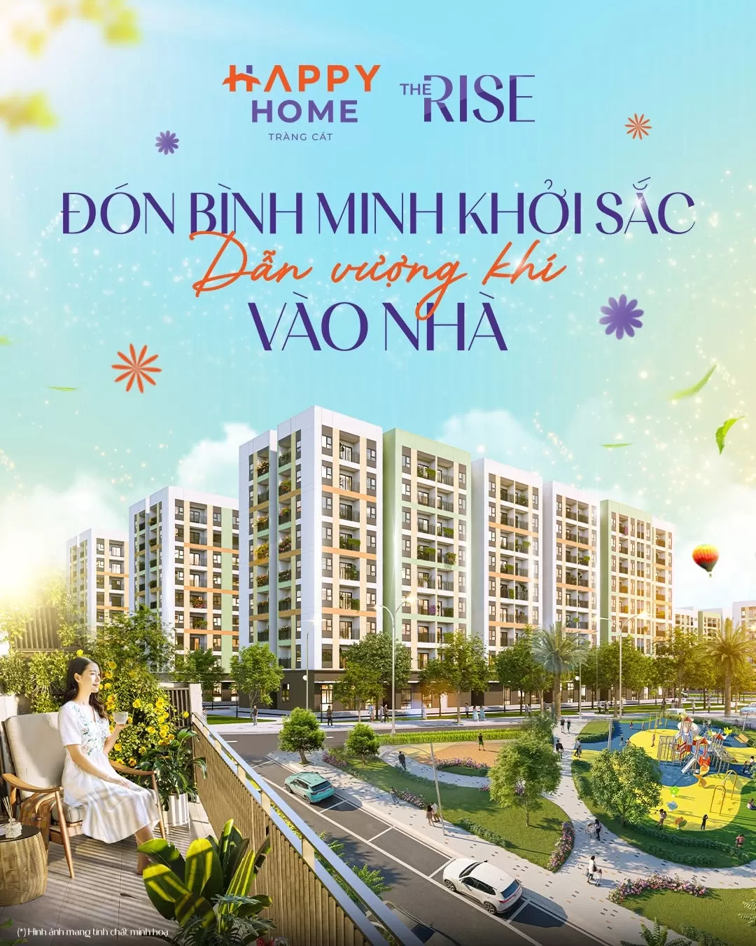 Đón bình minh khởi sắc - Dẫn vượng khí vào nhà