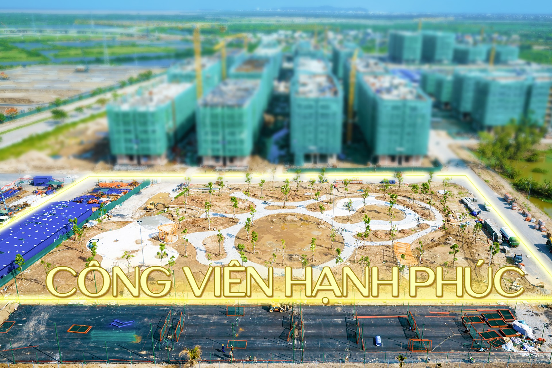 Cập nhật tiến độ thi công Happy Home Tràng Cát tháng 05.2026