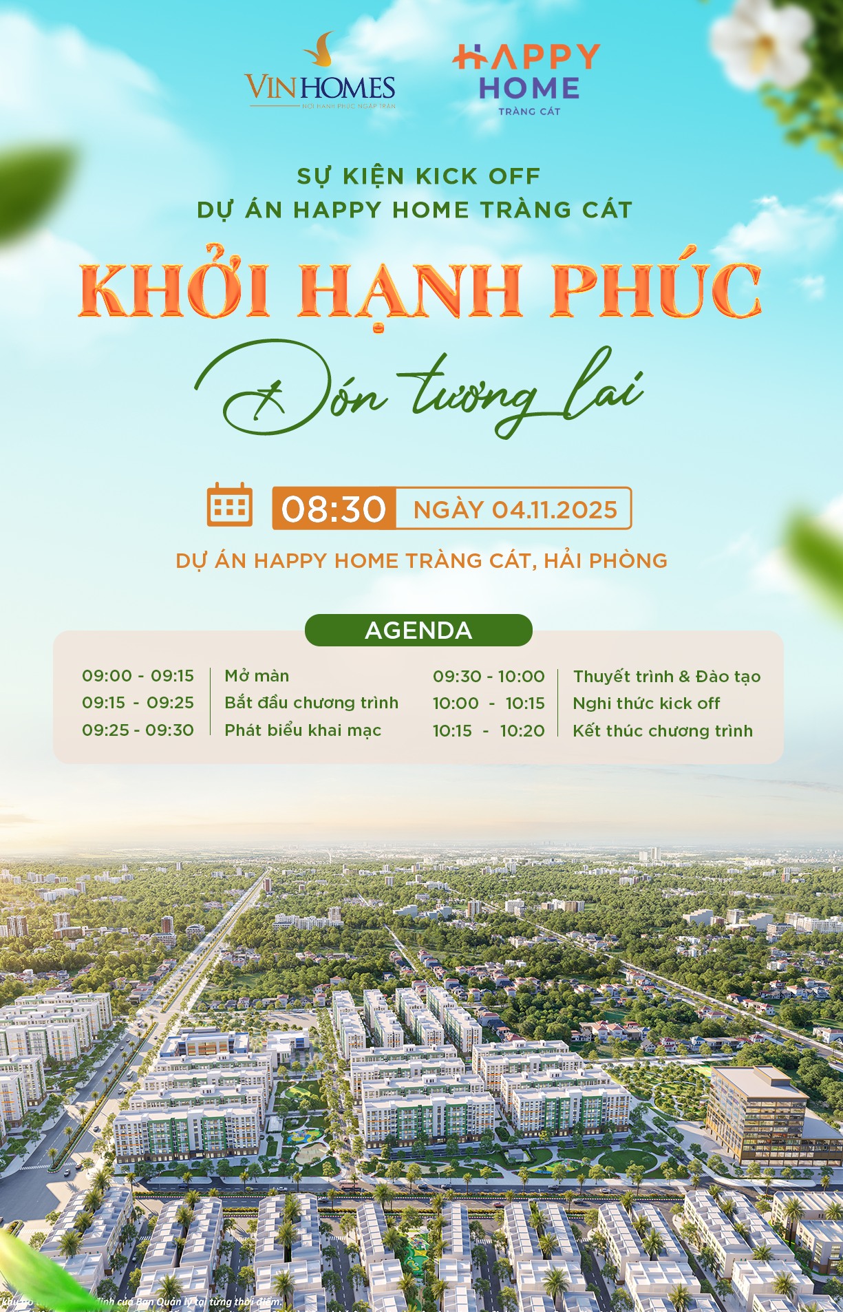 Sự kiện Kick Off dự án Happy Home Tràng Cát