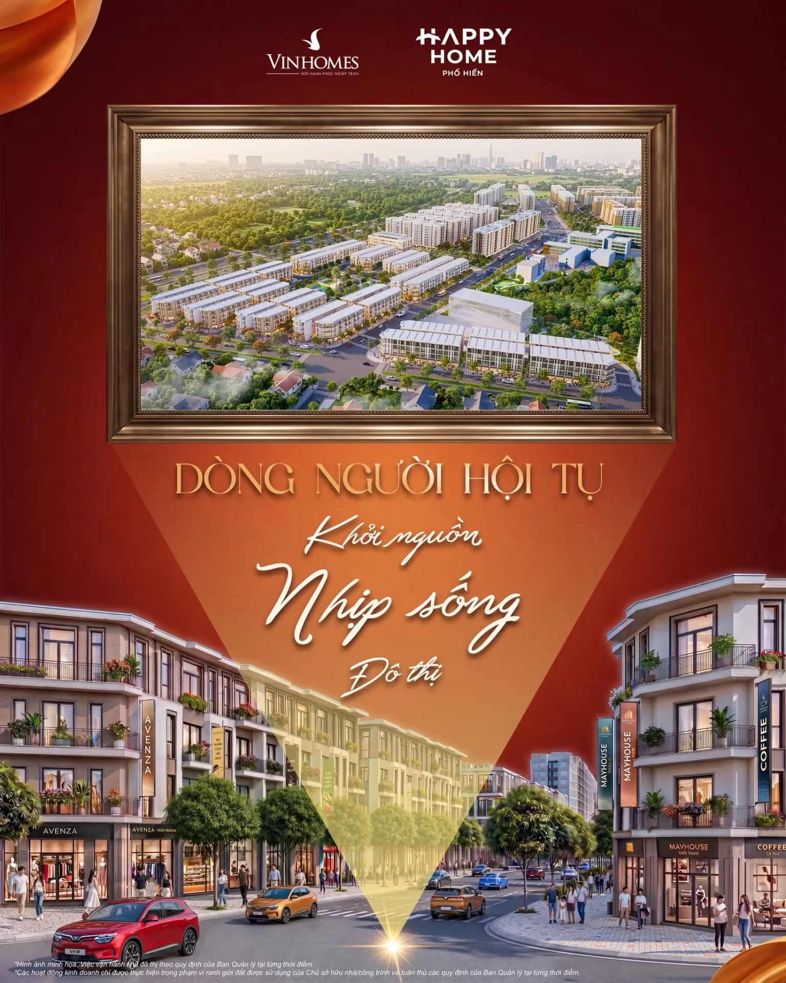 Kh&aacute;m ph&aacute; c&aacute;ch d&ograve;ng người hội tụ khởi nguồn nhịp sống đ&ocirc; thị, x&acirc;y dựng cộng đồng văn minh v&agrave; kiến tạo mạch phố thịnh vượng tại Happy Home Phố Hiến.