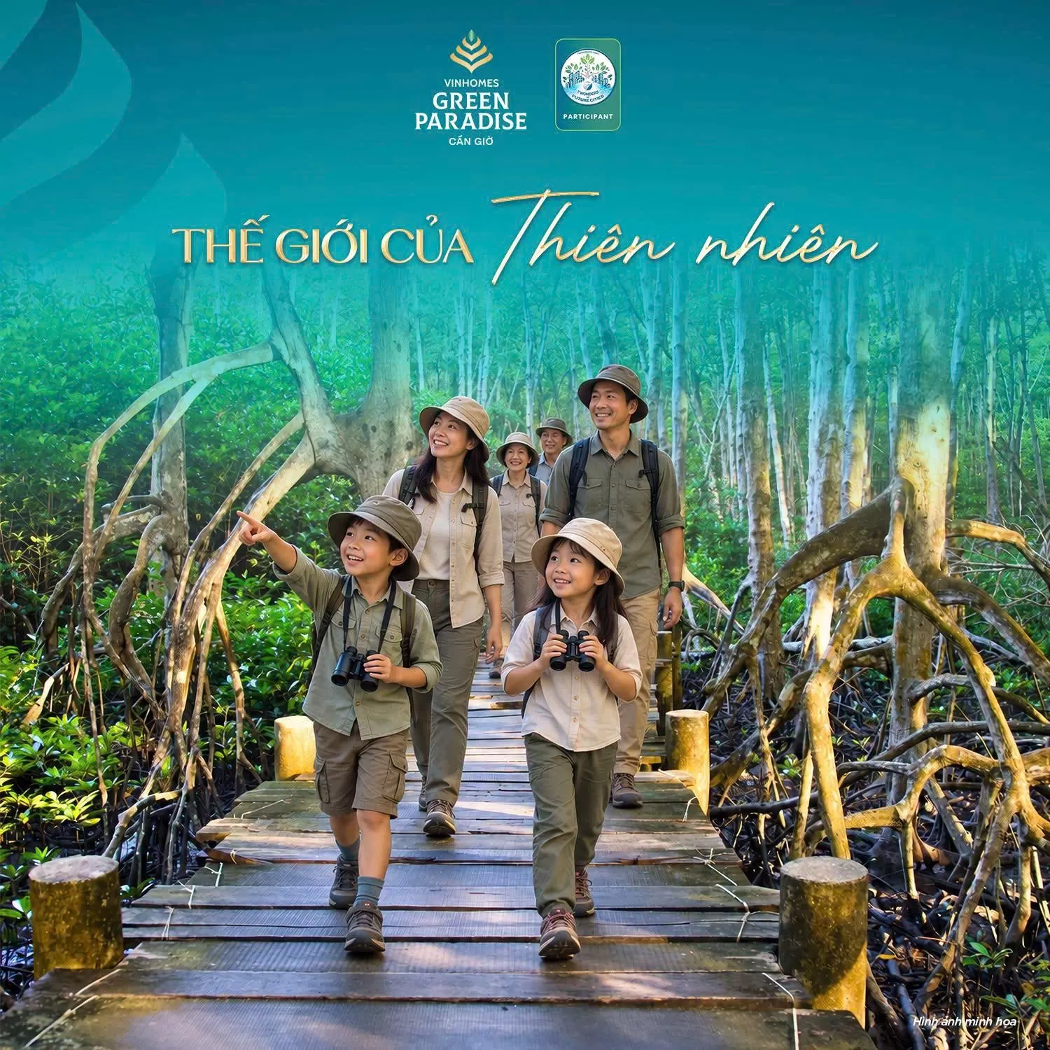 Một căn nhà. Ba thế giới. Một cách sống hoàn toàn khác tại Vinhomes Green Paradise