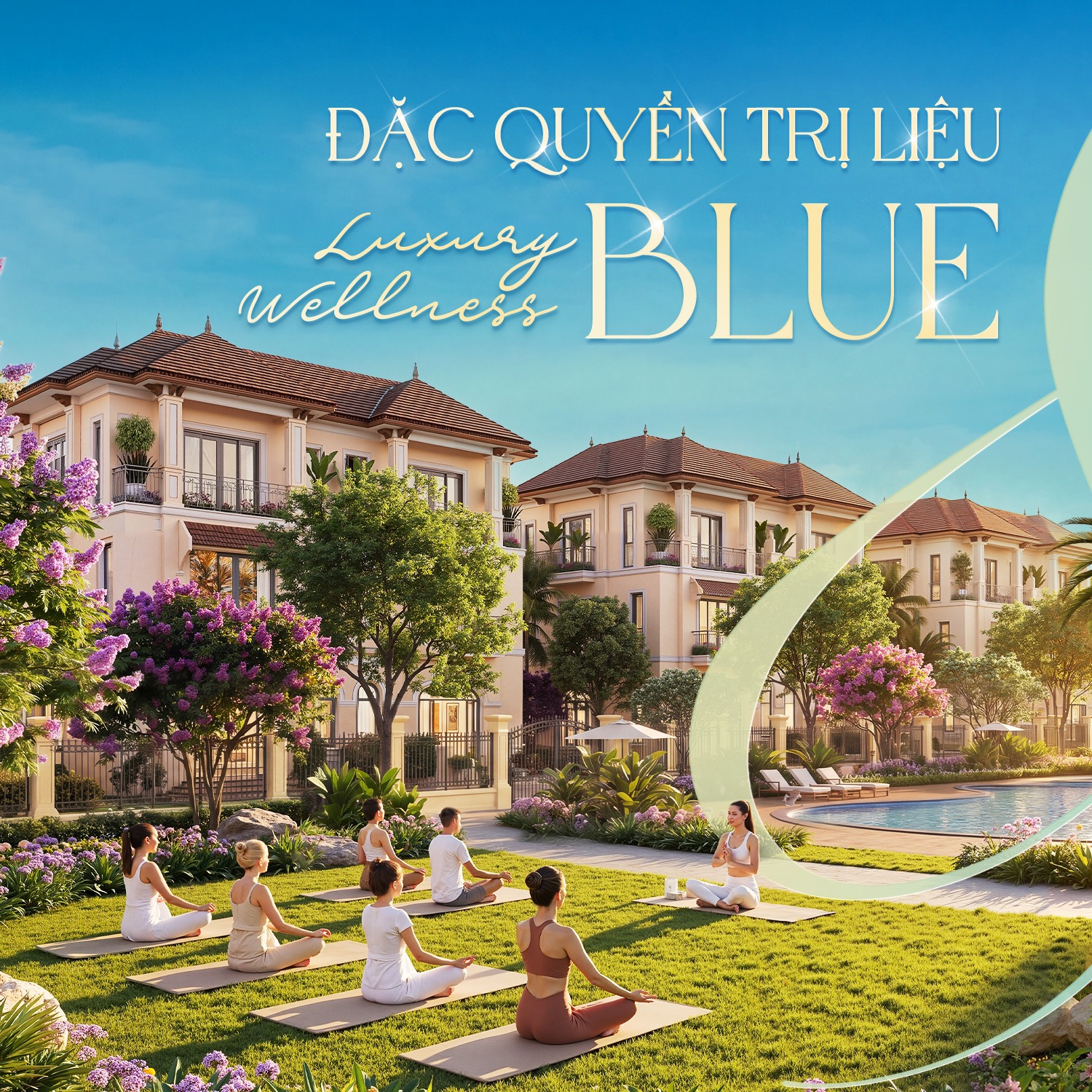 Đặc quyền trị liệu Blue & Green Luxury Wellness tại Lagoonia Legacy