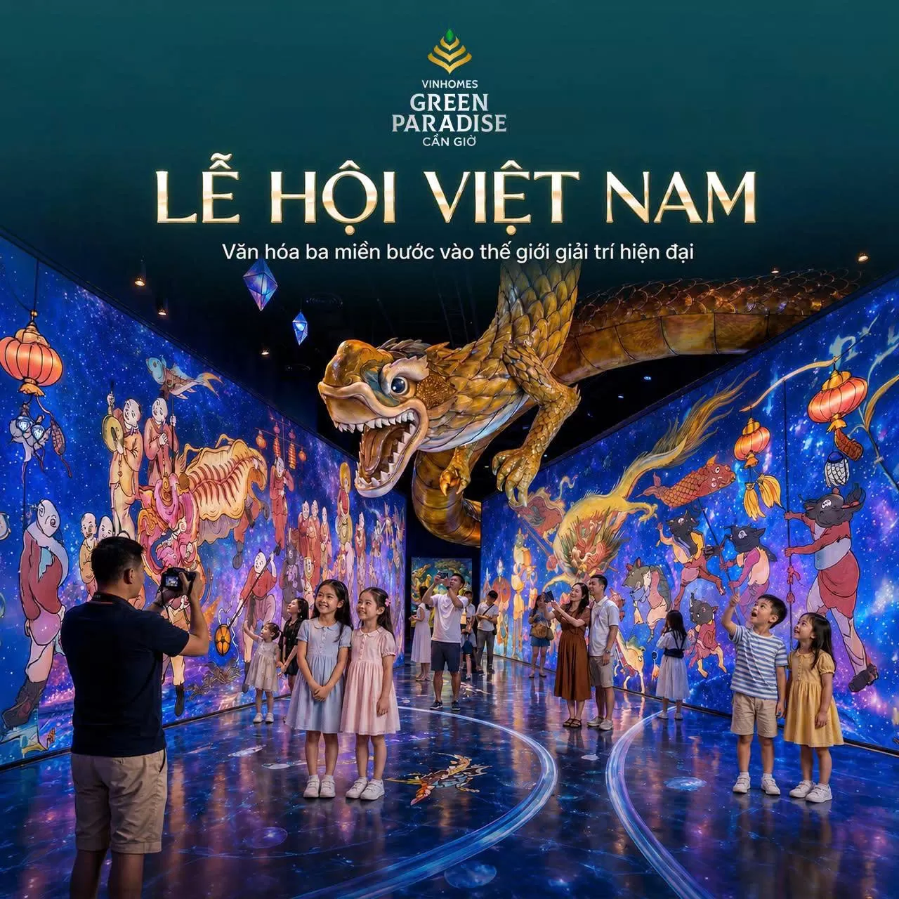 VinWonders Cần Giờ - Lần đầu tiên, cả thế giới cùng sống trong một Lễ hội