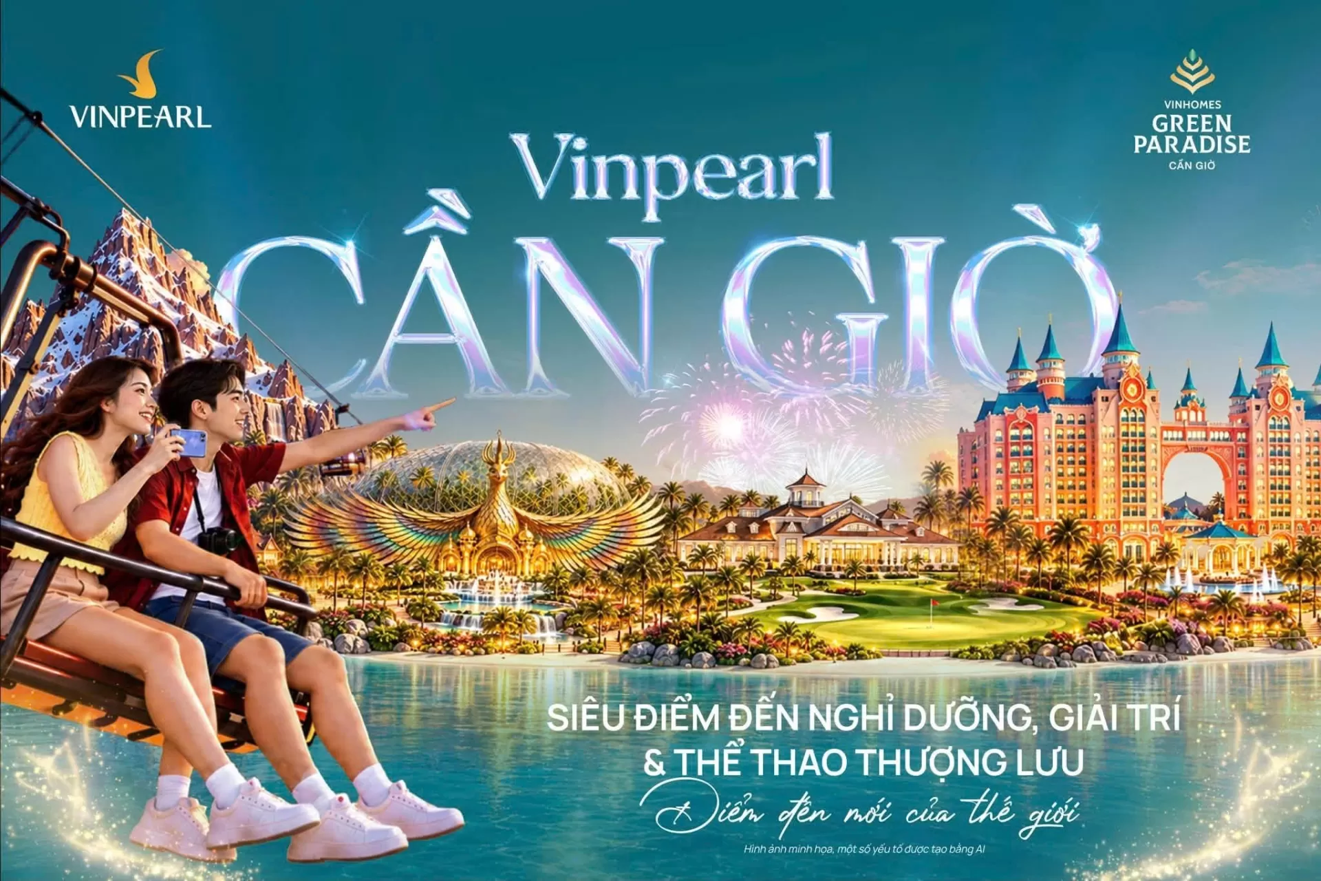 Vinpearl Cần Giờ - Siêu điểm đến Nghỉ dưỡng - Giải trí - Thể thao thượng lưu