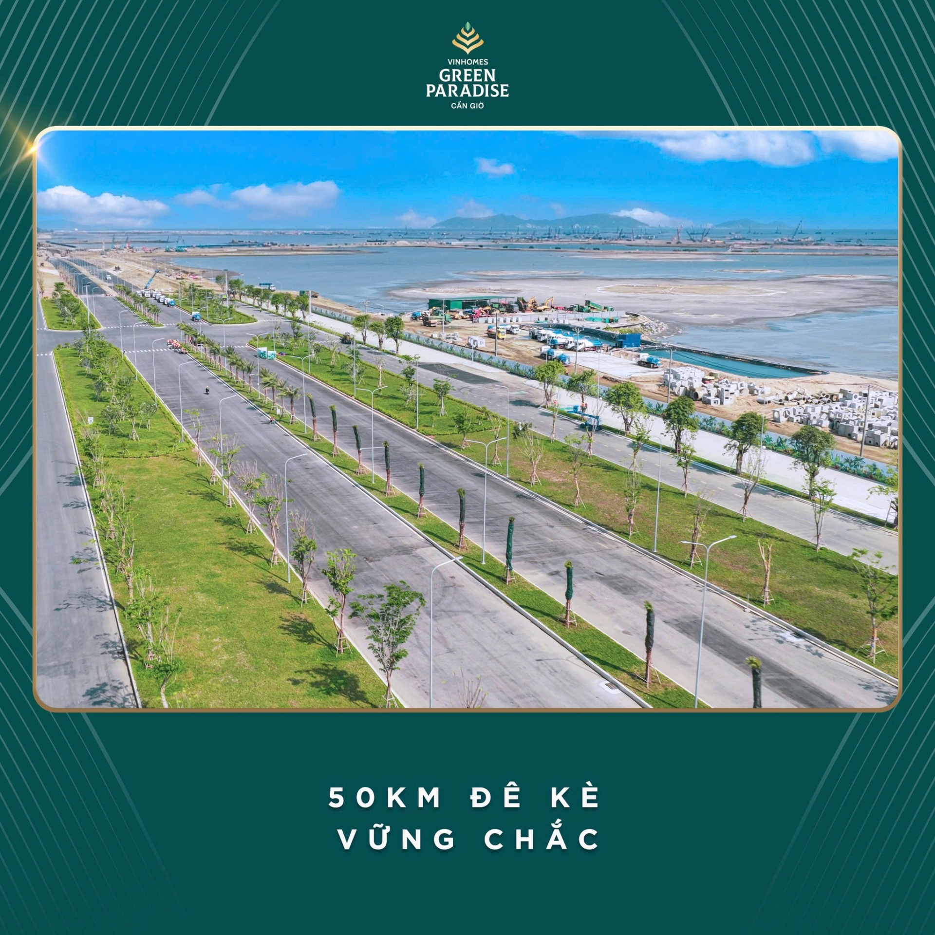 Cập nhật tiến độ xây dựng Vinhomes Green Paradise Cần Giờ đến hết Tháng 01.2026