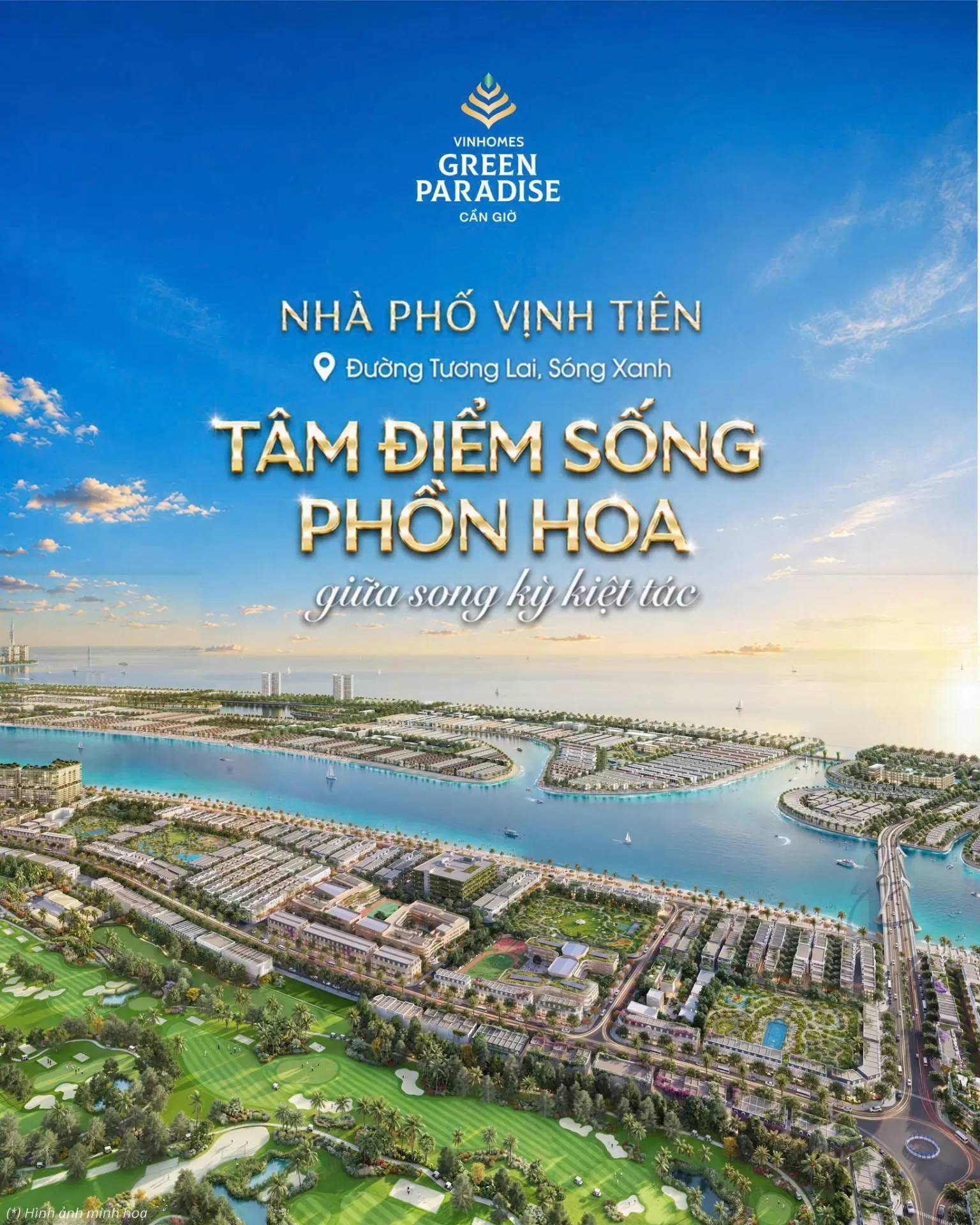 Nhà phố Vịnh Tiên - Tâm điểm sống phồn hoa giữa song kỳ kiệt tác