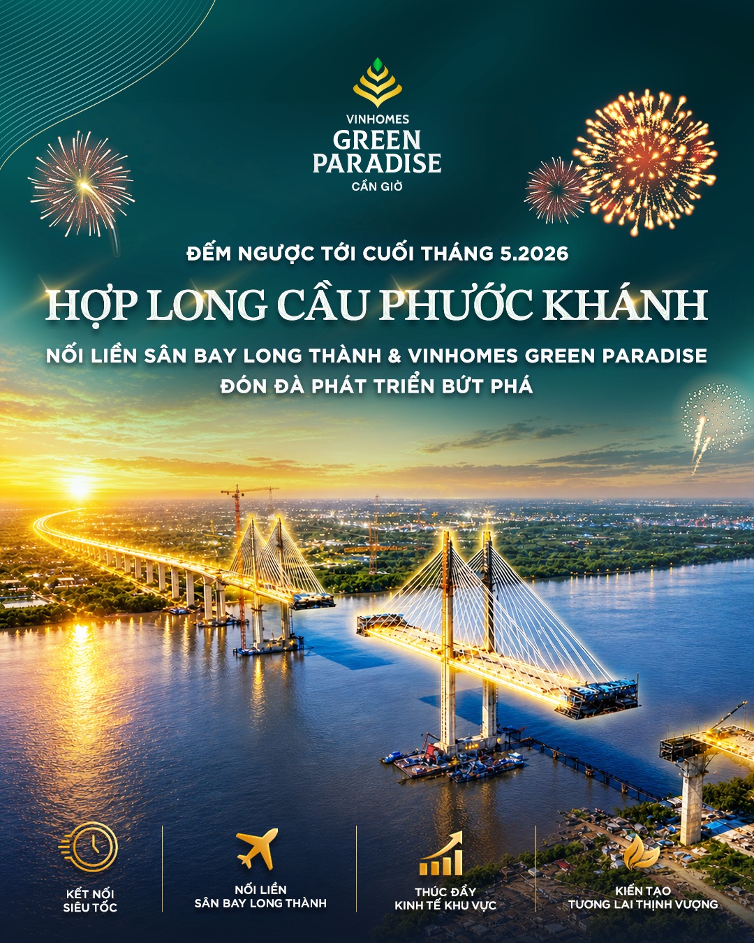 Hợp long cầu Phước Khánh: Khai thông 