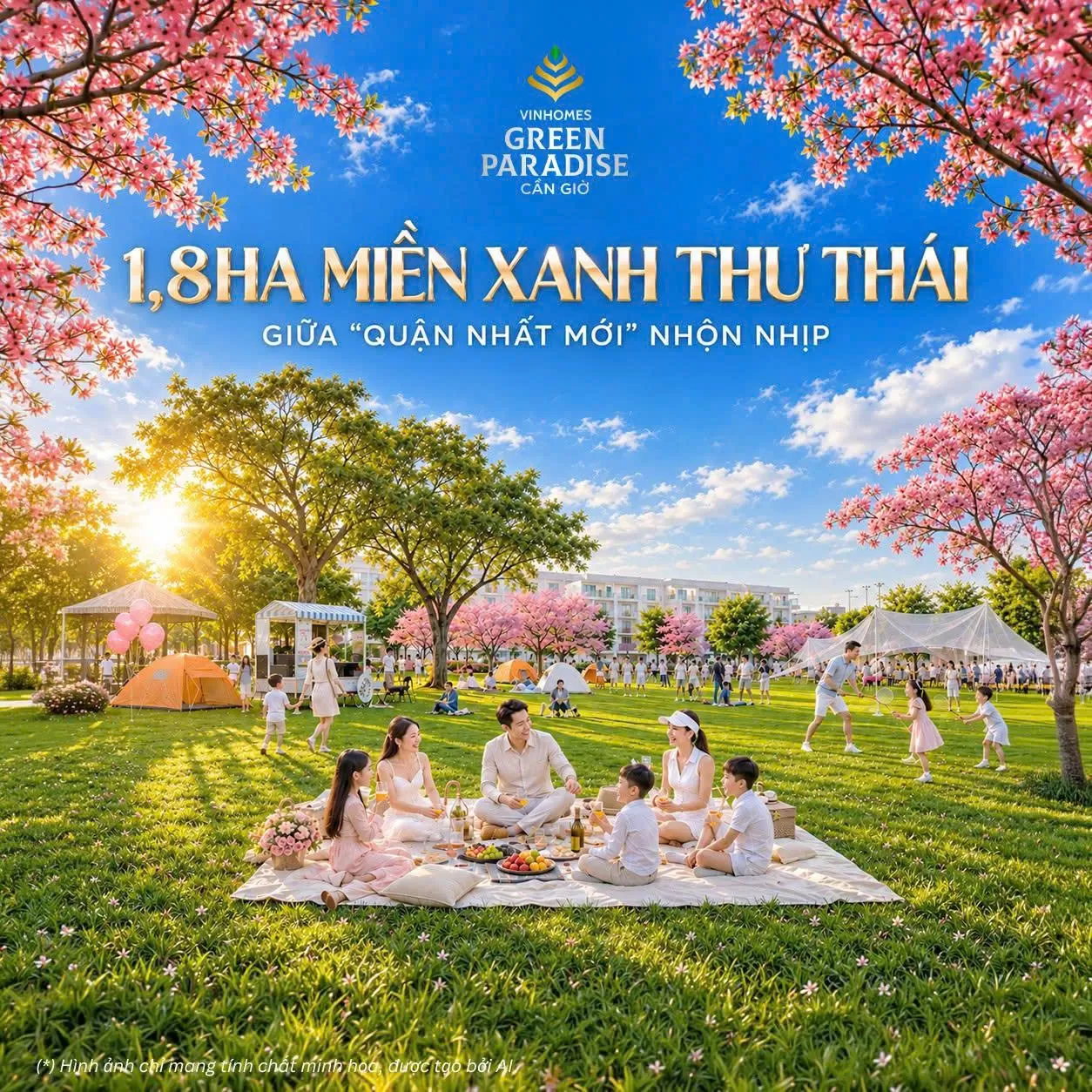 Công viên Nắng Tiên - Nơi mỗi ngày bắt đầu bằng năng lượng của thiên nhiên