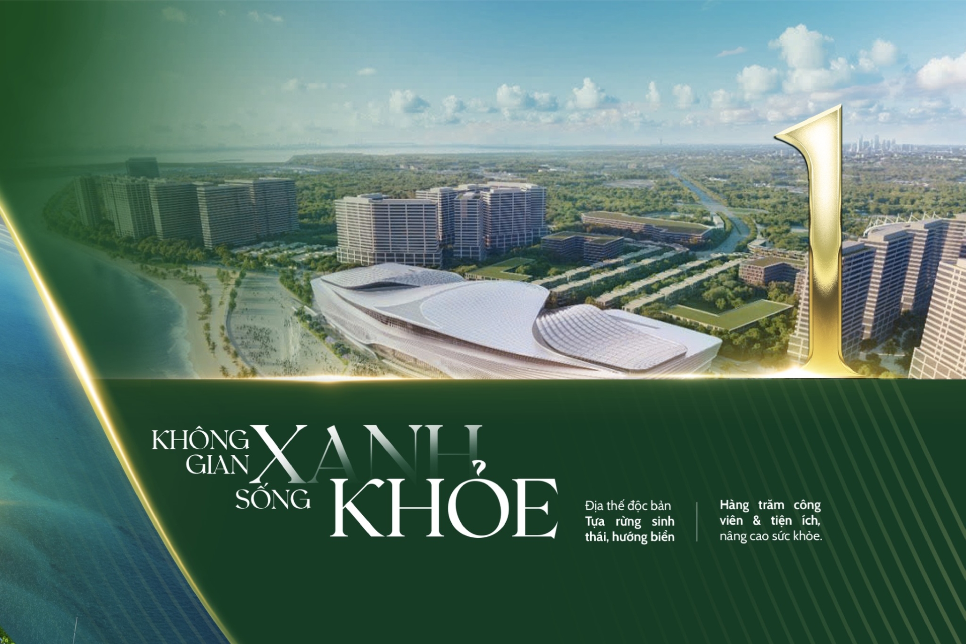 Vinhomes Green Paradise Cần Giờ - Tựa rừng sinh thái, hướng biển Thái Bình Dương - Mỗi bước chân là hơi thở của thiên nhiên