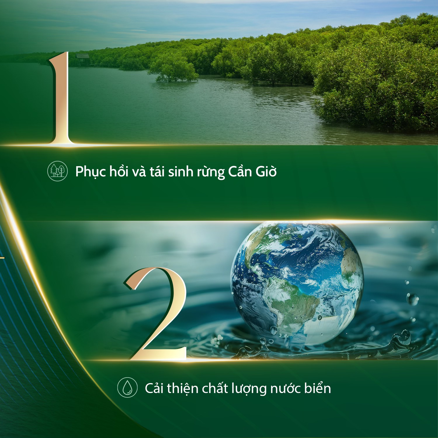 Vinhomes Green Paradise Cần Giờ - Chương cuối của chuẩn ESG++: R – Regeneration & Resilience