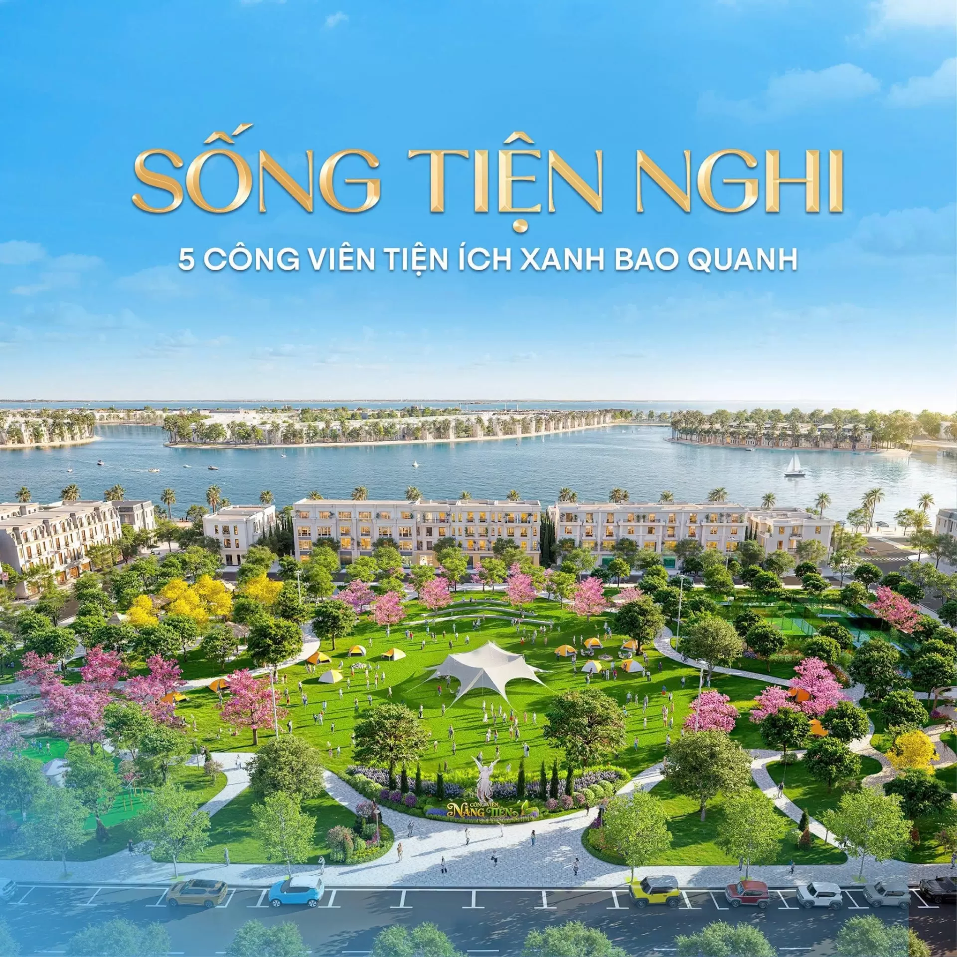 Liền kề Vịnh Tiên: Nhà phố trung tâm - Rộn ràng sức sống