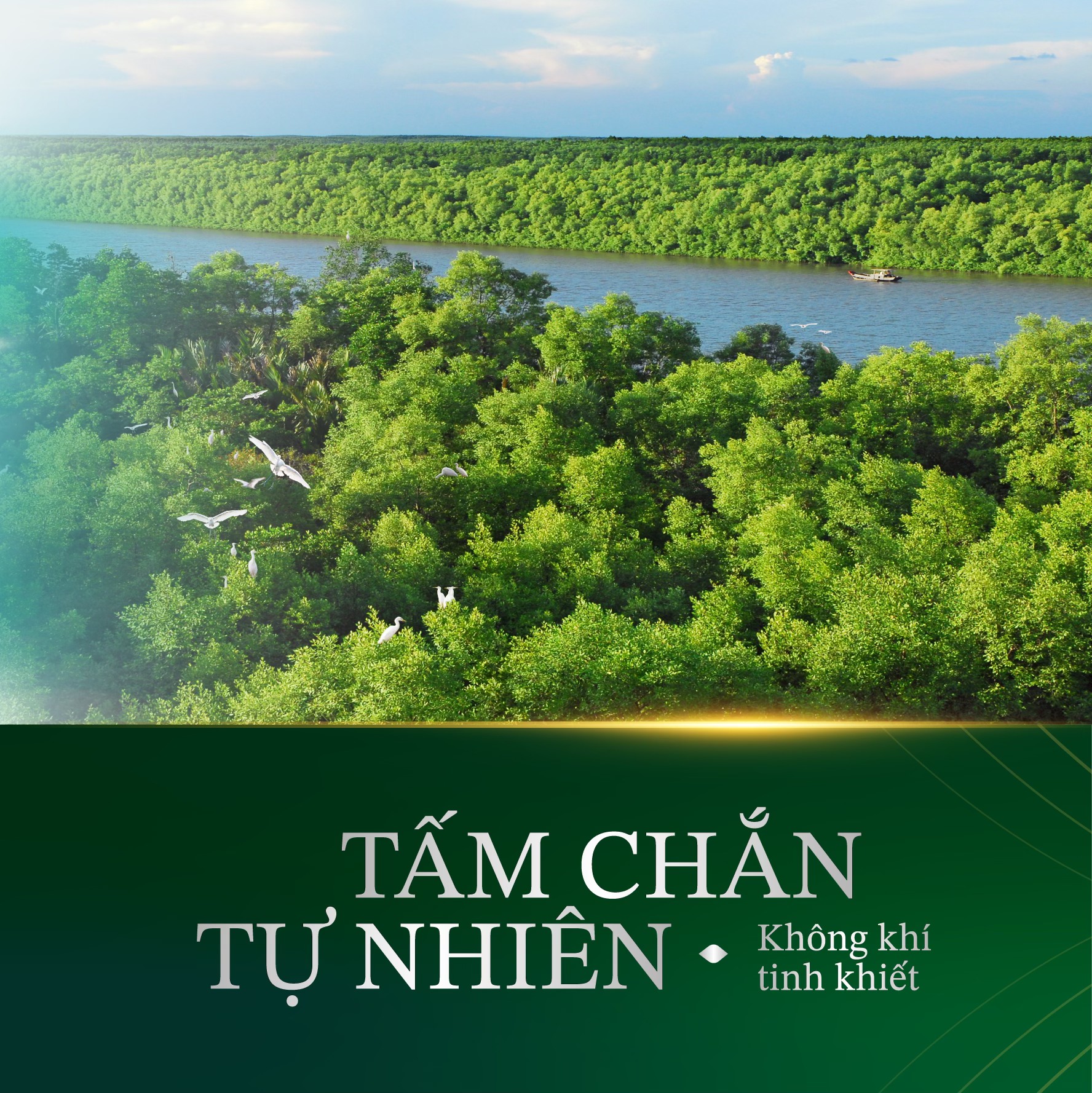 Vinhomes Green Paradise Cần Giờ - Vị thế độc tôn, Tựa Rừng - Hướng Biển