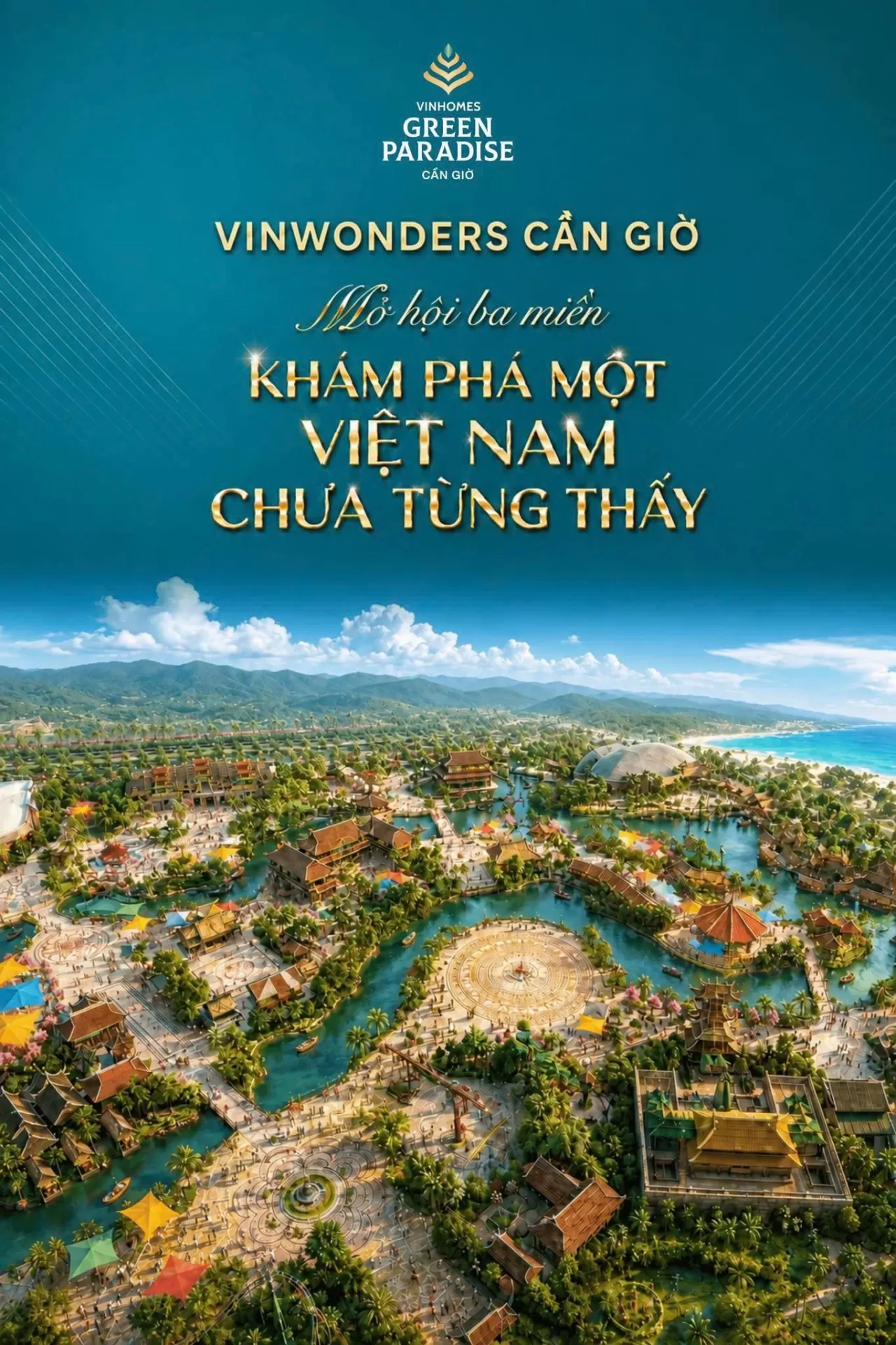 VinWonders Cần Giờ mở hội ba miền bằng công nghệ giải trí hàng đầu thế giới