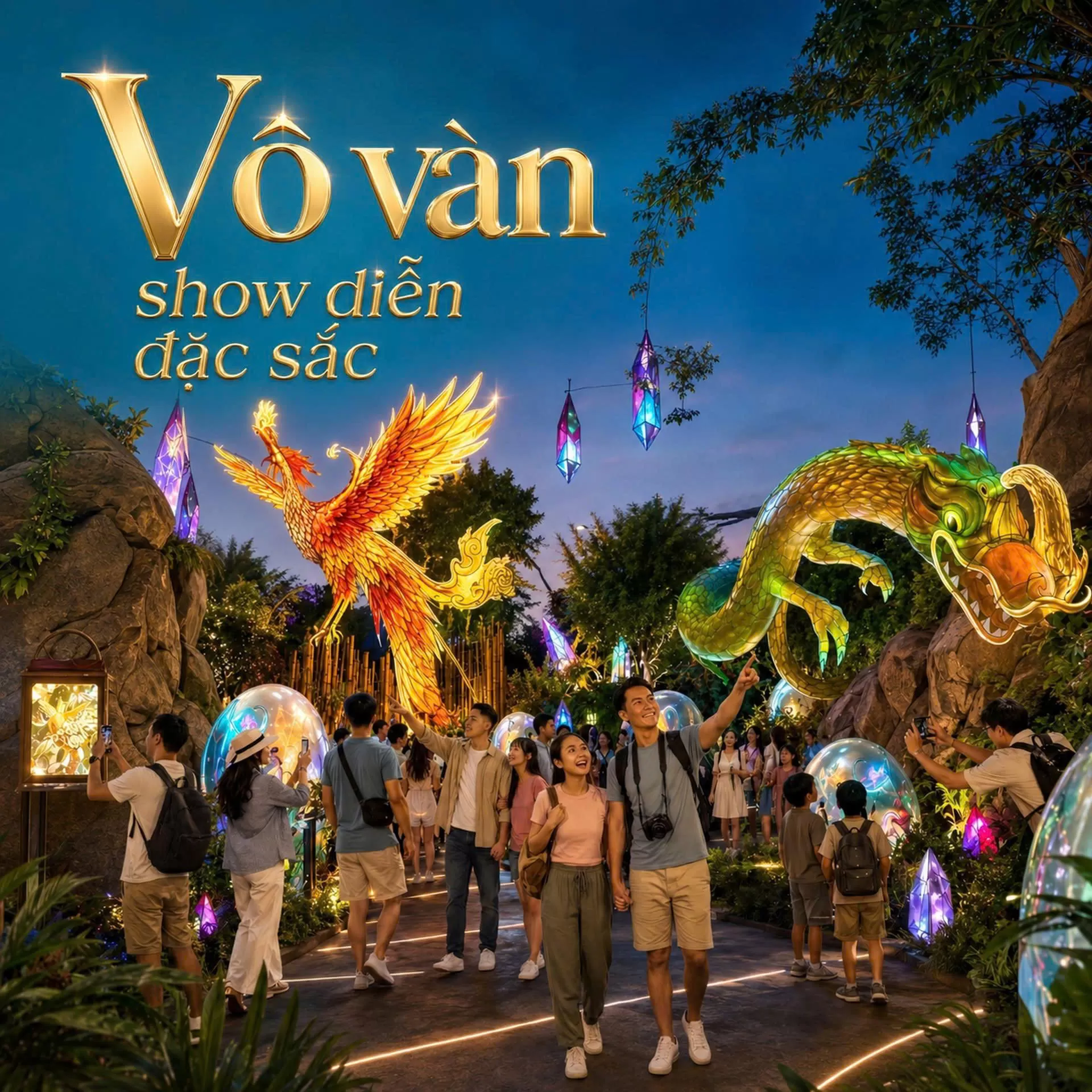 VinWonders Cần Giờ mở hội ba miền bằng công nghệ giải trí hàng đầu thế giới