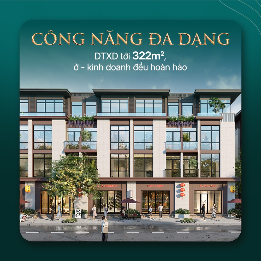 Siêu phẩm Liền kề đường Tương Lai - Tâm điểm giao thương Siêu Đô Thị