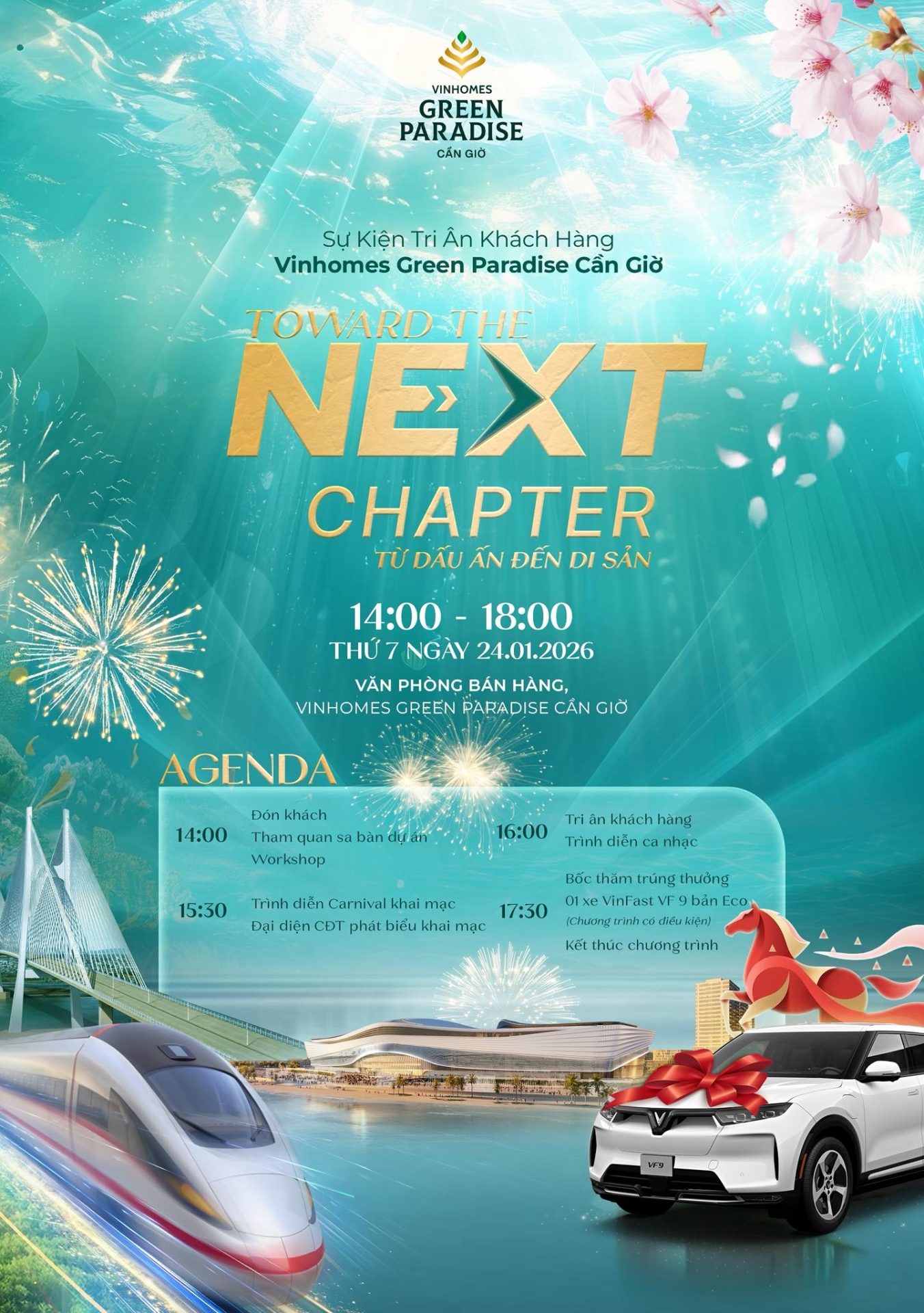 Toward The Next Chapter: Lời tri ân từ Vinhomes Green Paradise Cần Giờ