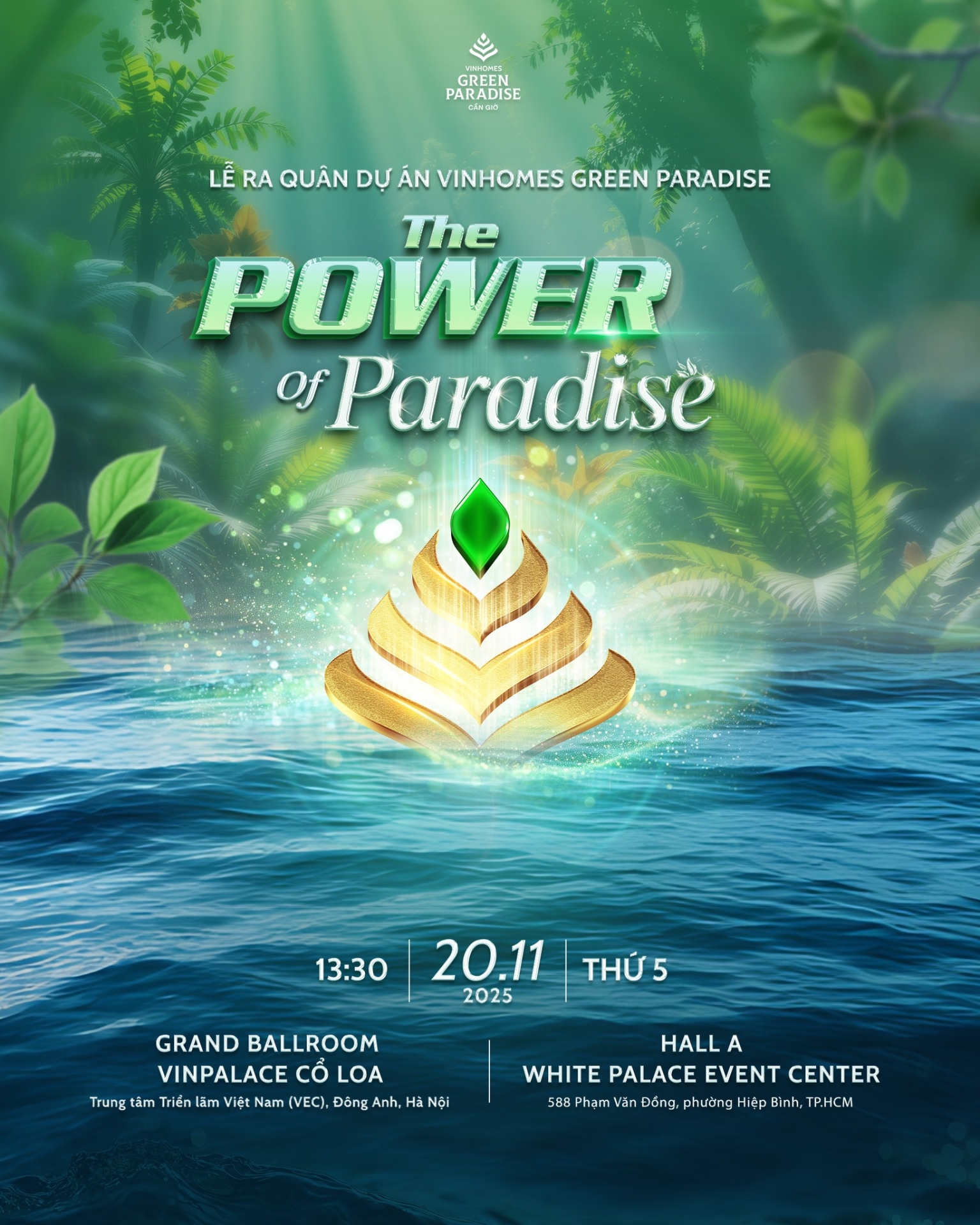 The Power Of Paradise - Đón chờ Lễ Ra Quân bùng nổ từ Bắc vào Nam của Vinhomes Green Paradise