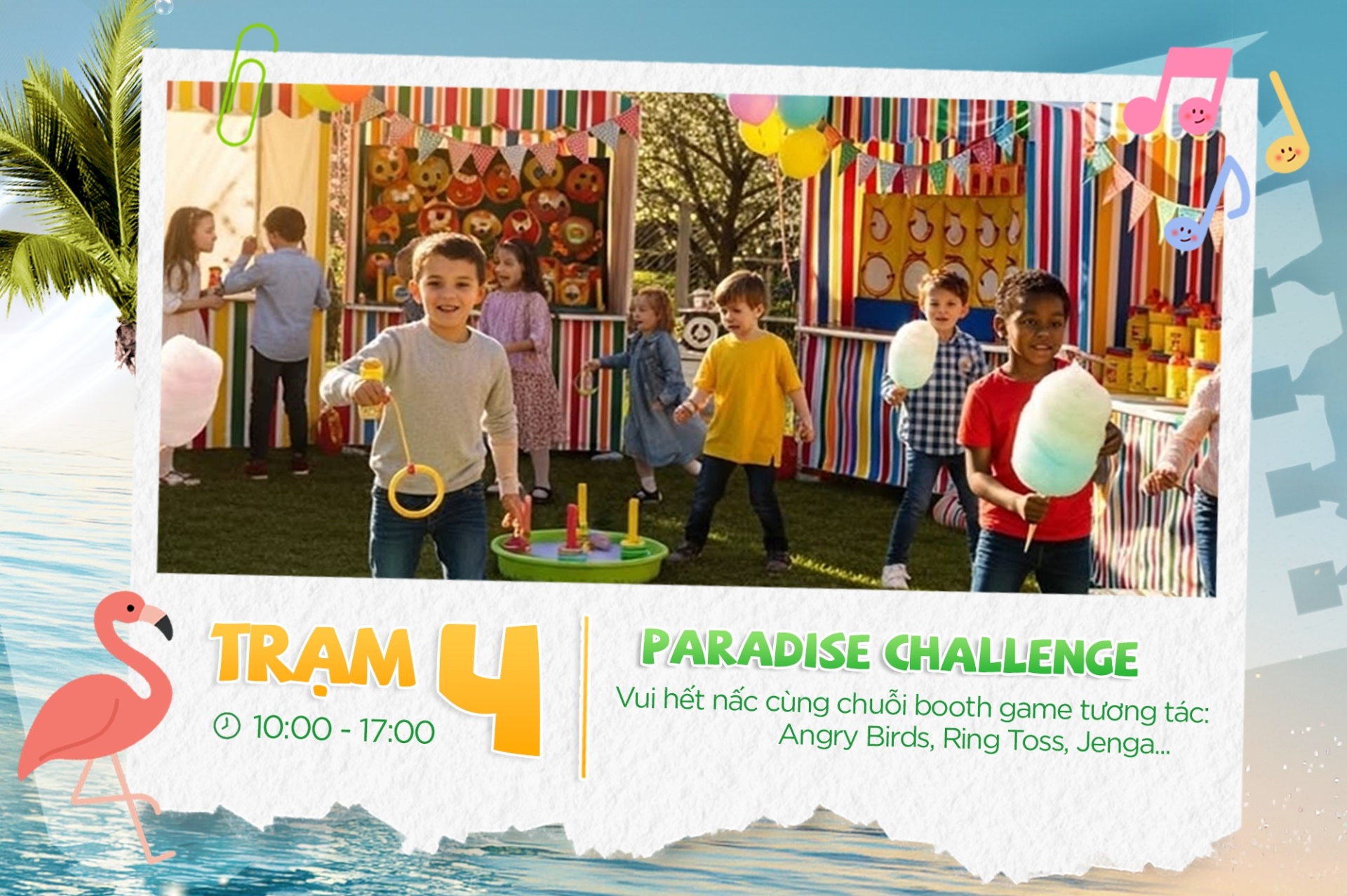 Tưng bừng trải nghiệm - Rực rỡ sắc màu! Hè này nhất định phải tới Paradise Summer Fest