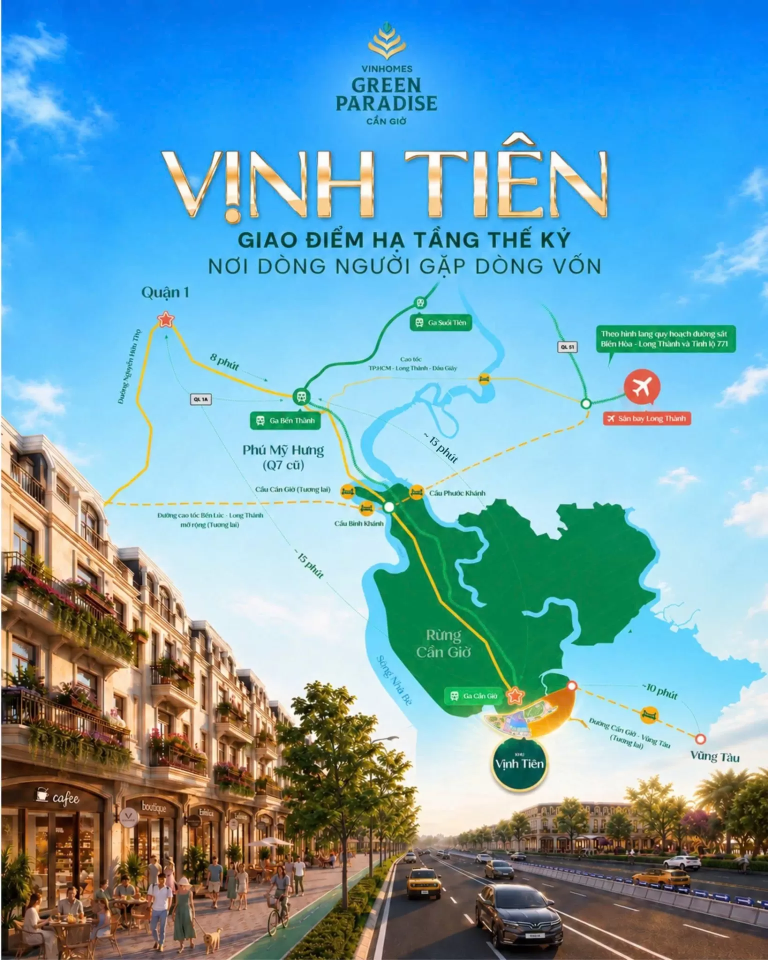 Khi hạ tầng thay đổi vị thế của cả một vùng đất