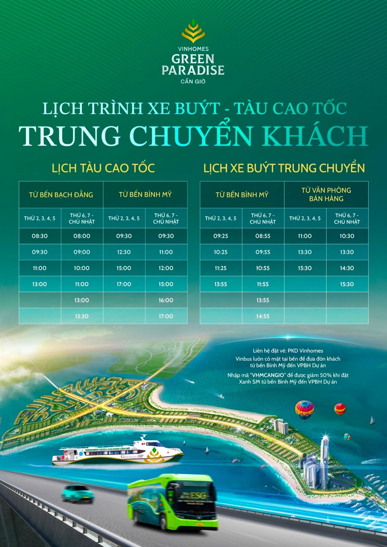 Hành trình siêu tốc đến kỳ quan xanh