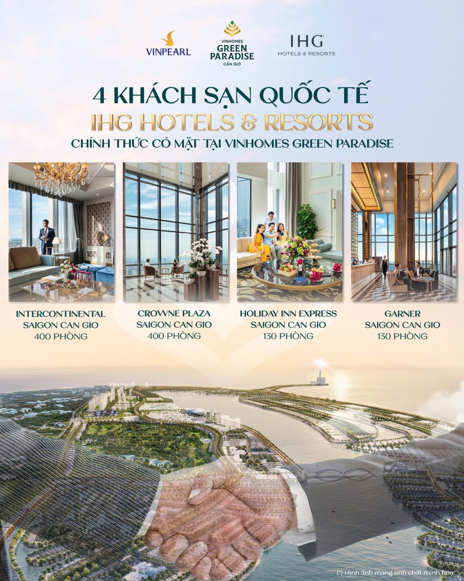 IHG Hotels & Resorts mang 4 thương hiệu khách sạn Quốc tế 