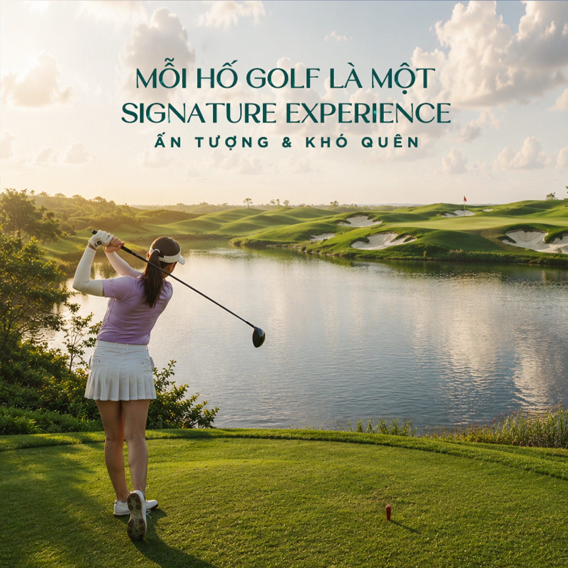West & East golf course: Bộ đôi sân golf định chuẩn bởi huyền thoại Tiger Woods & Robert Trent Jones II
